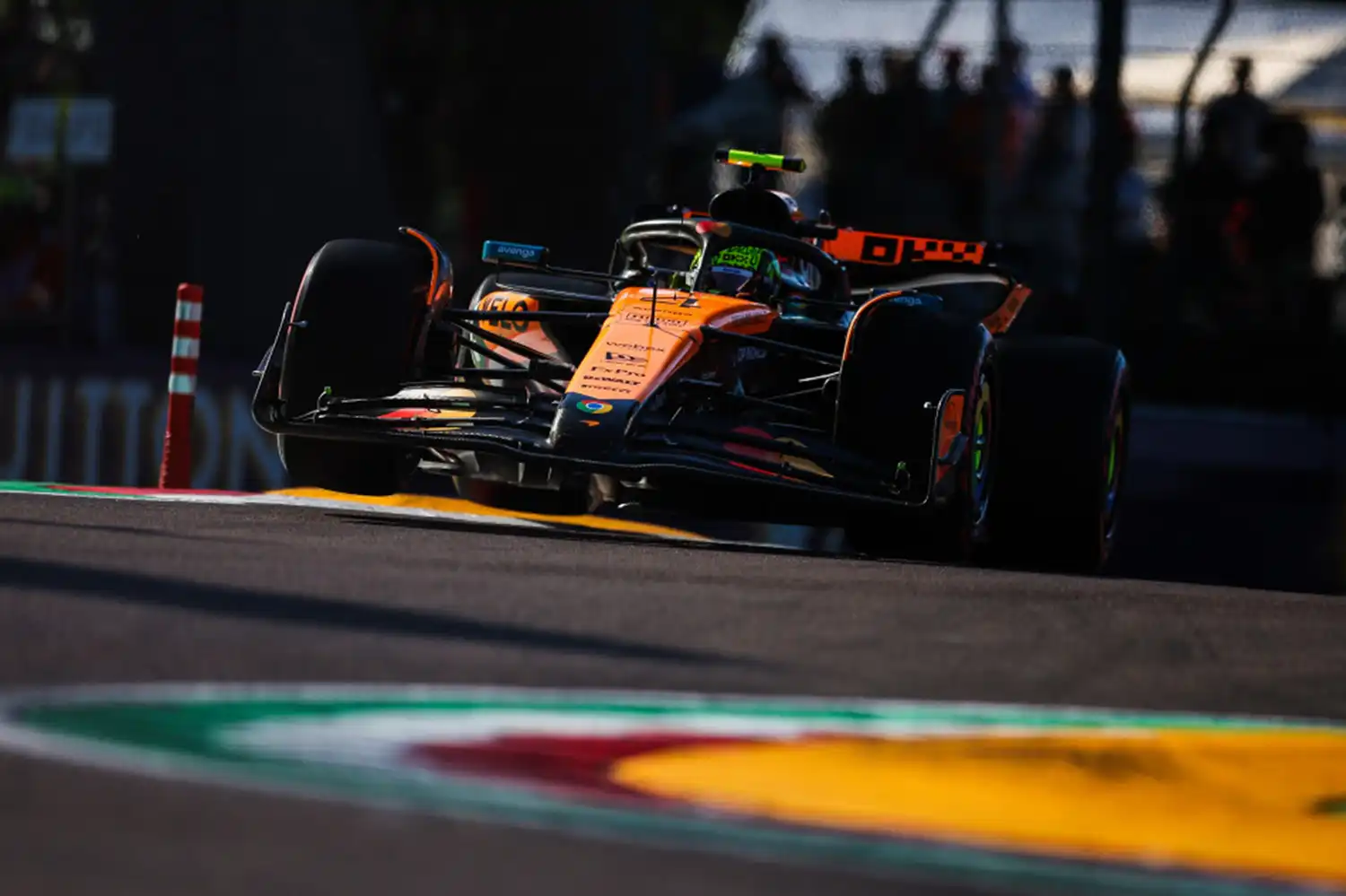 F1 – Norris Leads McLaren 1-2 in Imola Final Practice