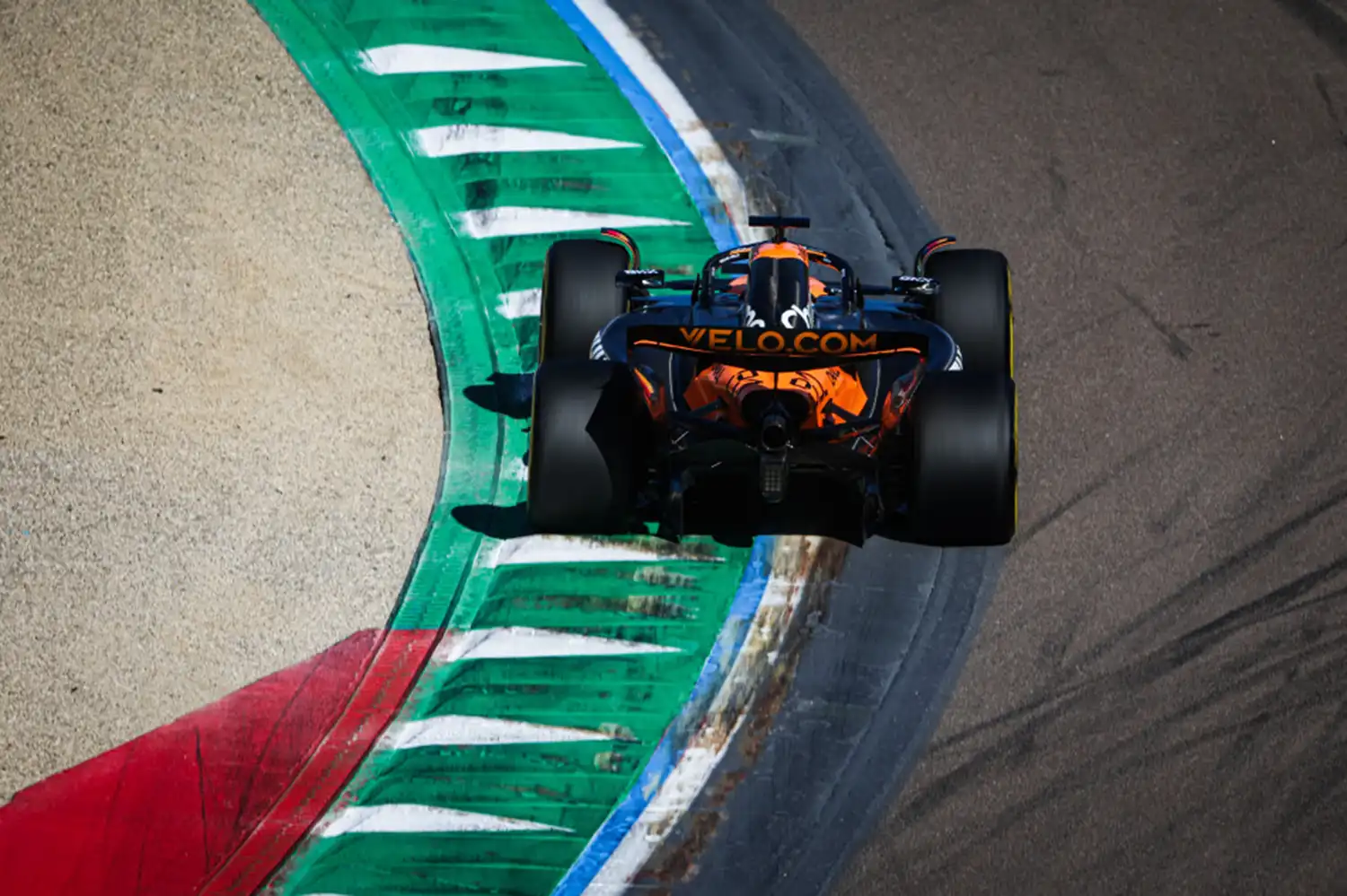 McLaren Locks Out Imola FP2 as Hadjar Causes Late Red Flag