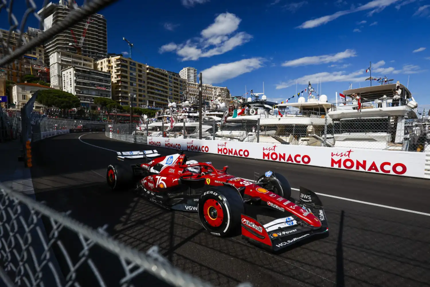 F1 – Monaco Mastery: Leclerc Dominates Friday Practice in the Principality