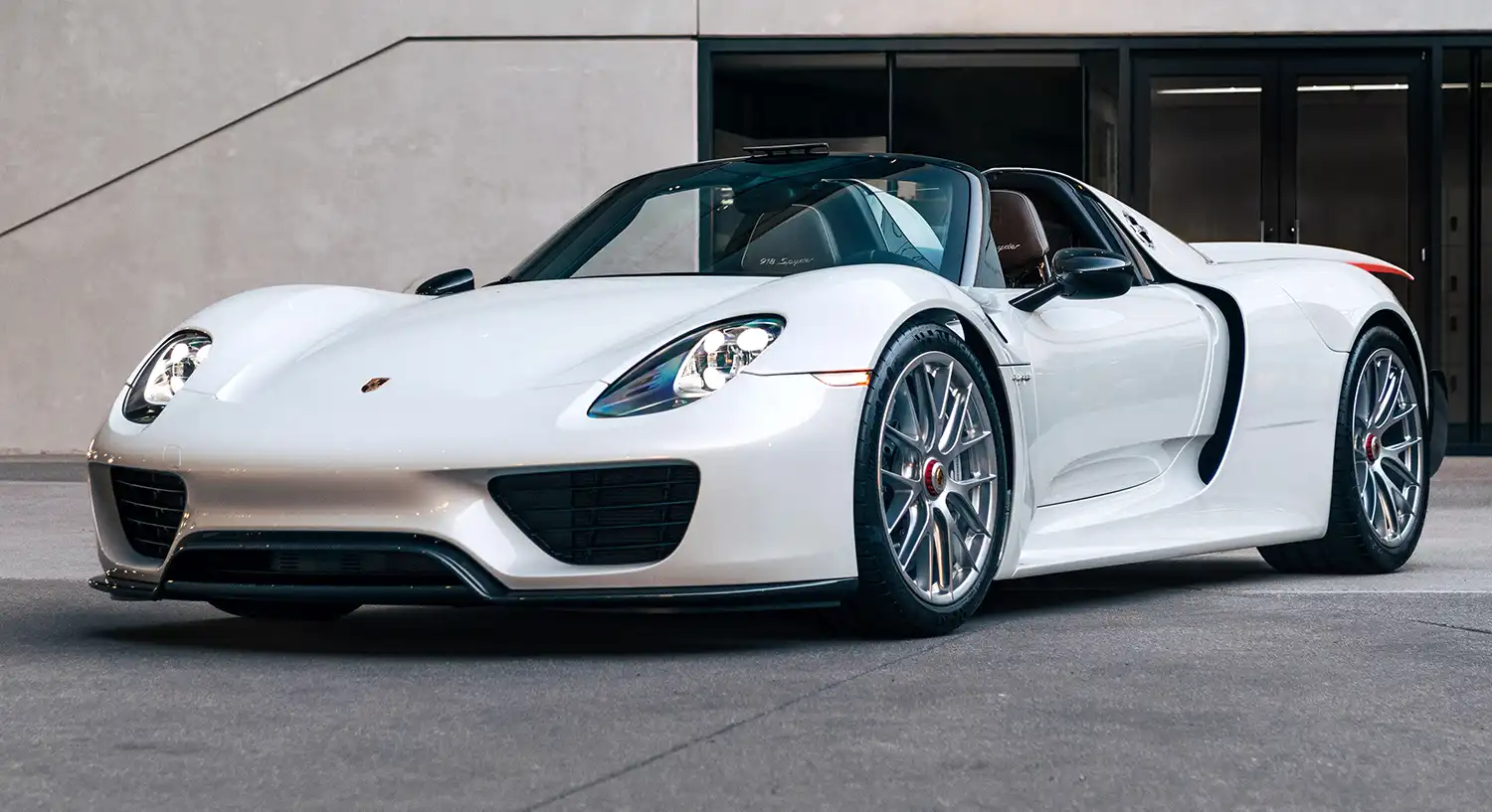 Rare and Potent: The 2015 Porsche 918 Spyder Weissach Package