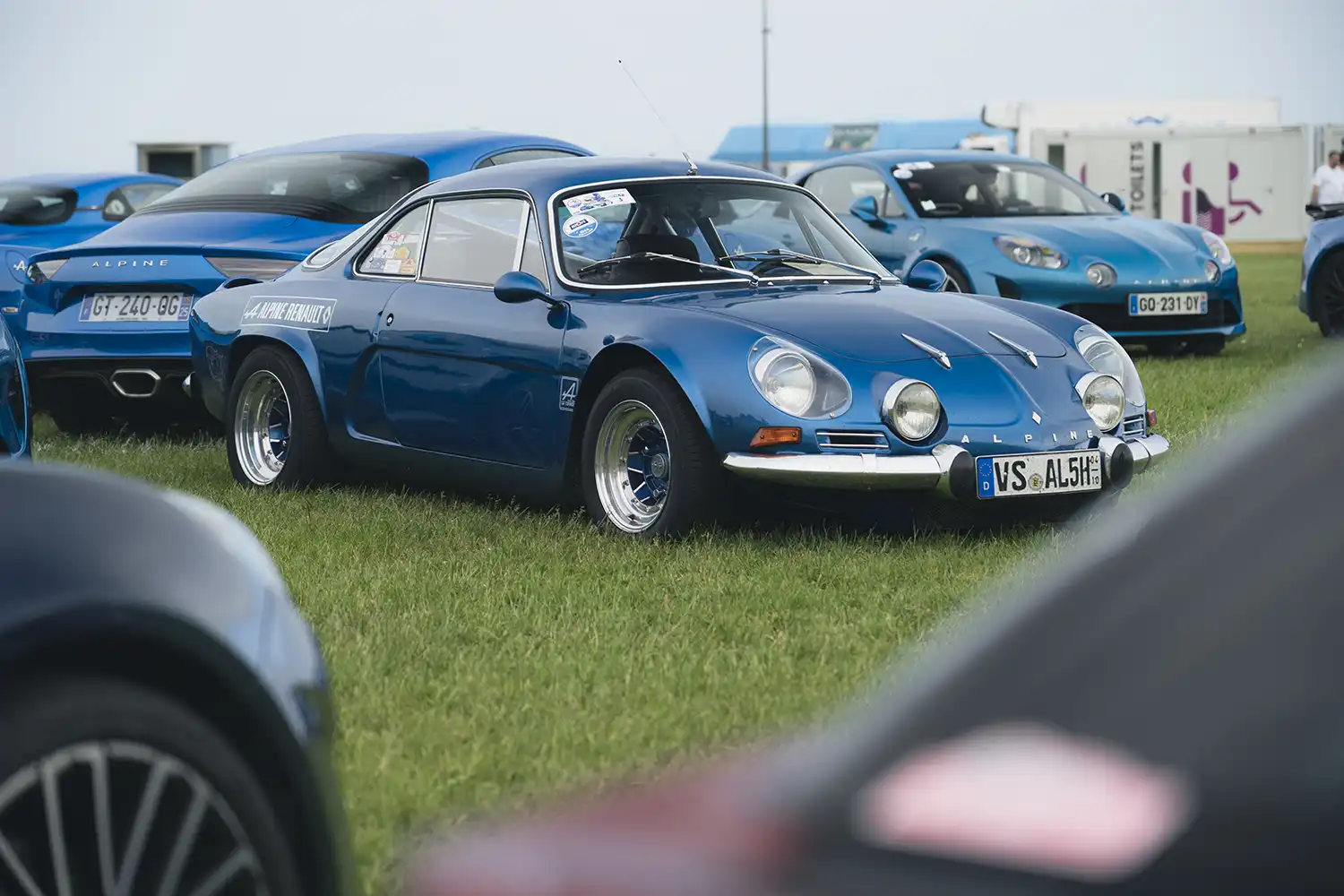 Alpine 70th Anniversary Dieppe celebration