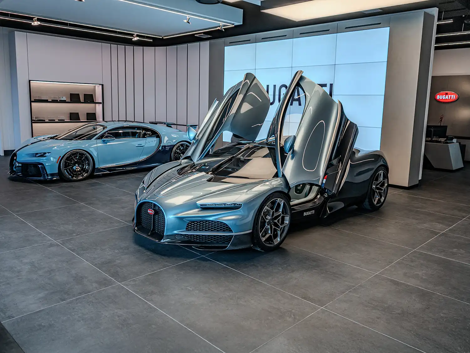 Bugatti Washington showroom Tourbillon debut