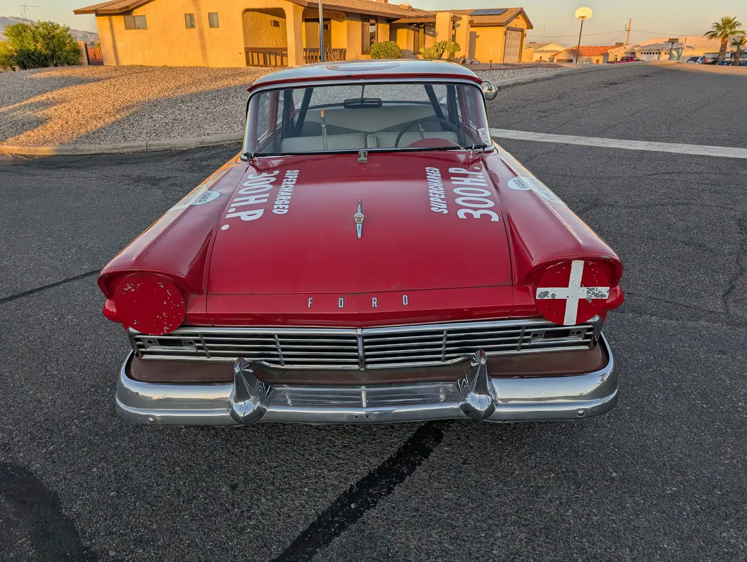 Supercharged 1957 Ford Fairlane Custom NASCAR Tribute
