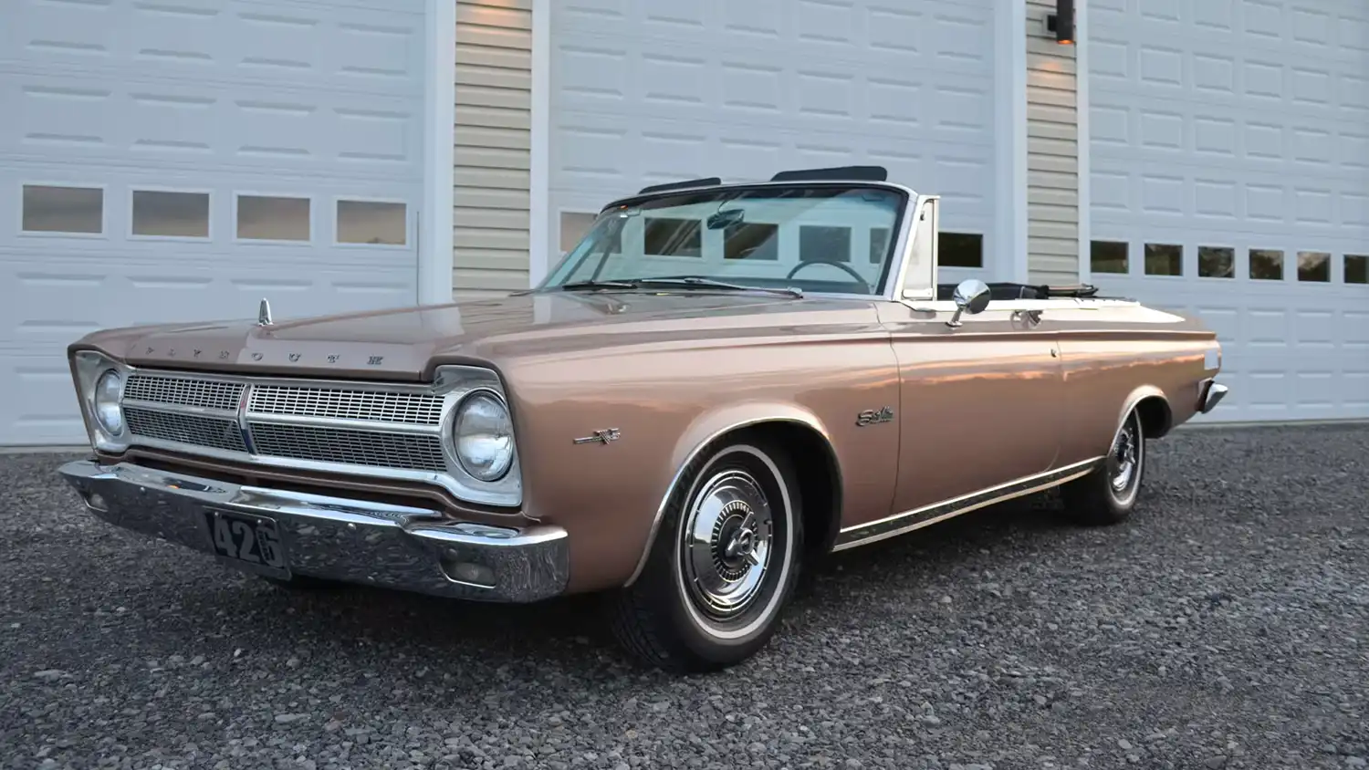 Rare 1965 Plymouth Satellite Convertible Boasts Street Wedge Performance Rare 1965 Plymouth Satellite Convertible Boasts Street Wedge Performance