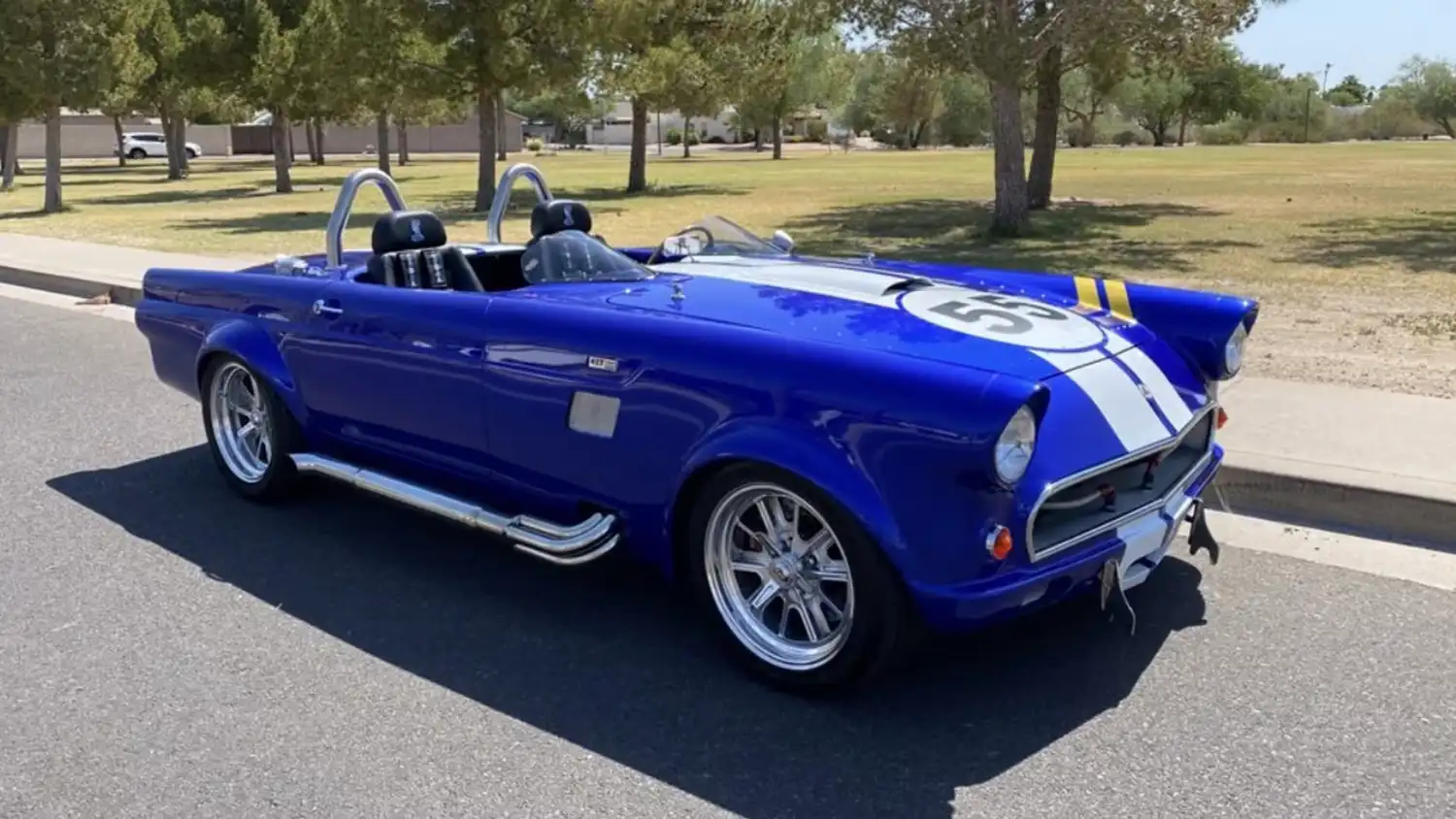 Meet the 1955 Ford Thunderbird Custom Roadster with 600 HP