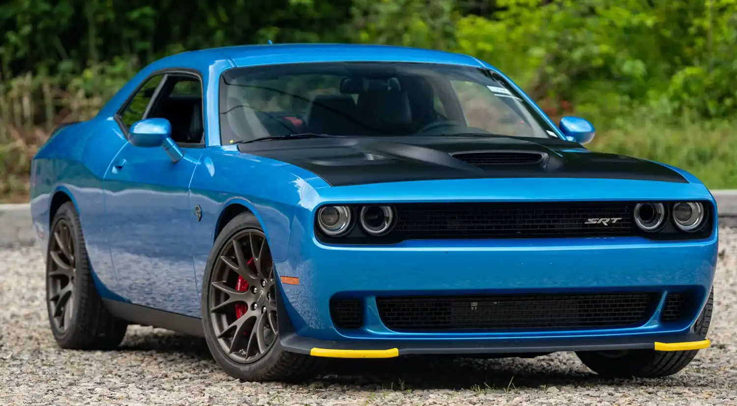 A Blue Beast: 2016 Dodge Challenger SRT Hellcat With 29 Miles