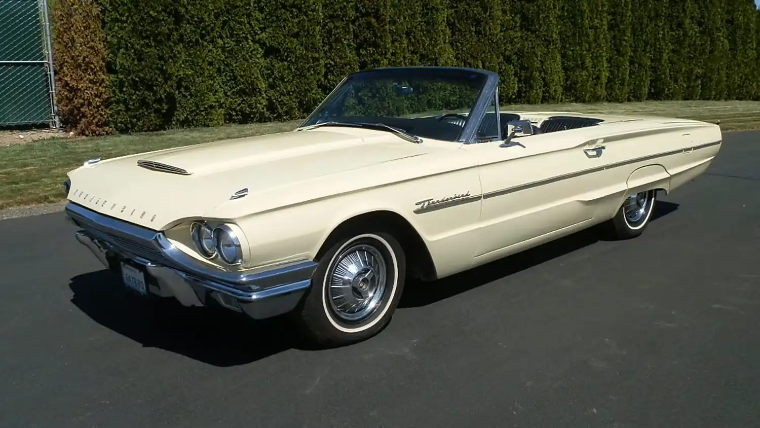 Cruising in Color: A 1964 Ford Thunderbird Convertible