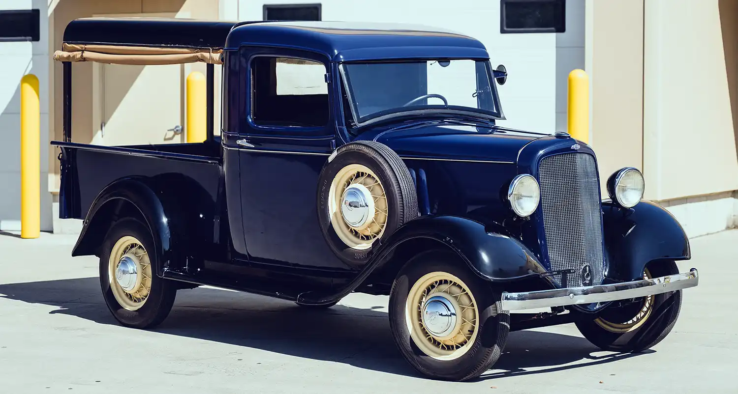 A Workhorse Reimagined: 1935 Chevrolet Master EB Canopy Truck