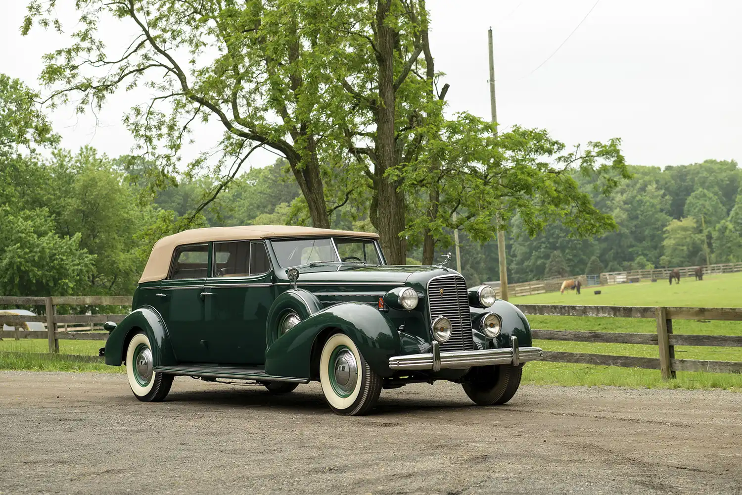 1936 Cadillac Series 85 Convertible Sedan