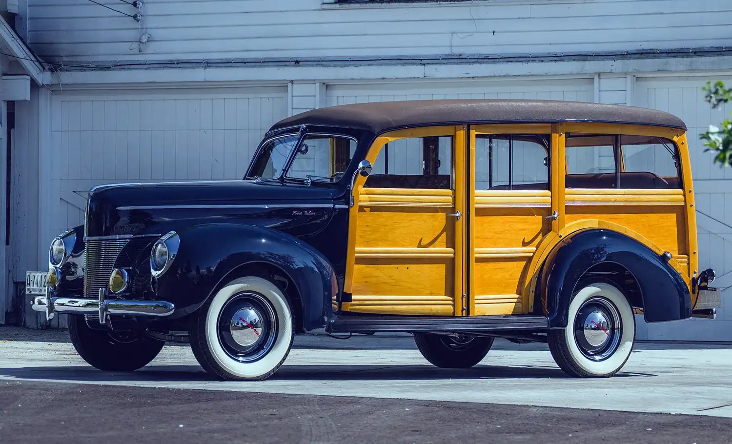 1940 Ford DeLuxe Station Wagon Is a Woodie Icon Reborn