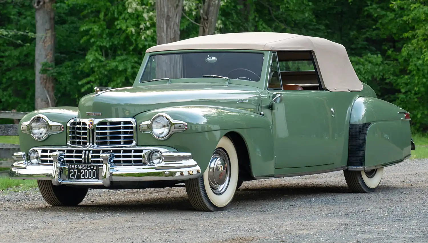 This 1948 Lincoln Continental Is a V-12 Drop-Top Dream