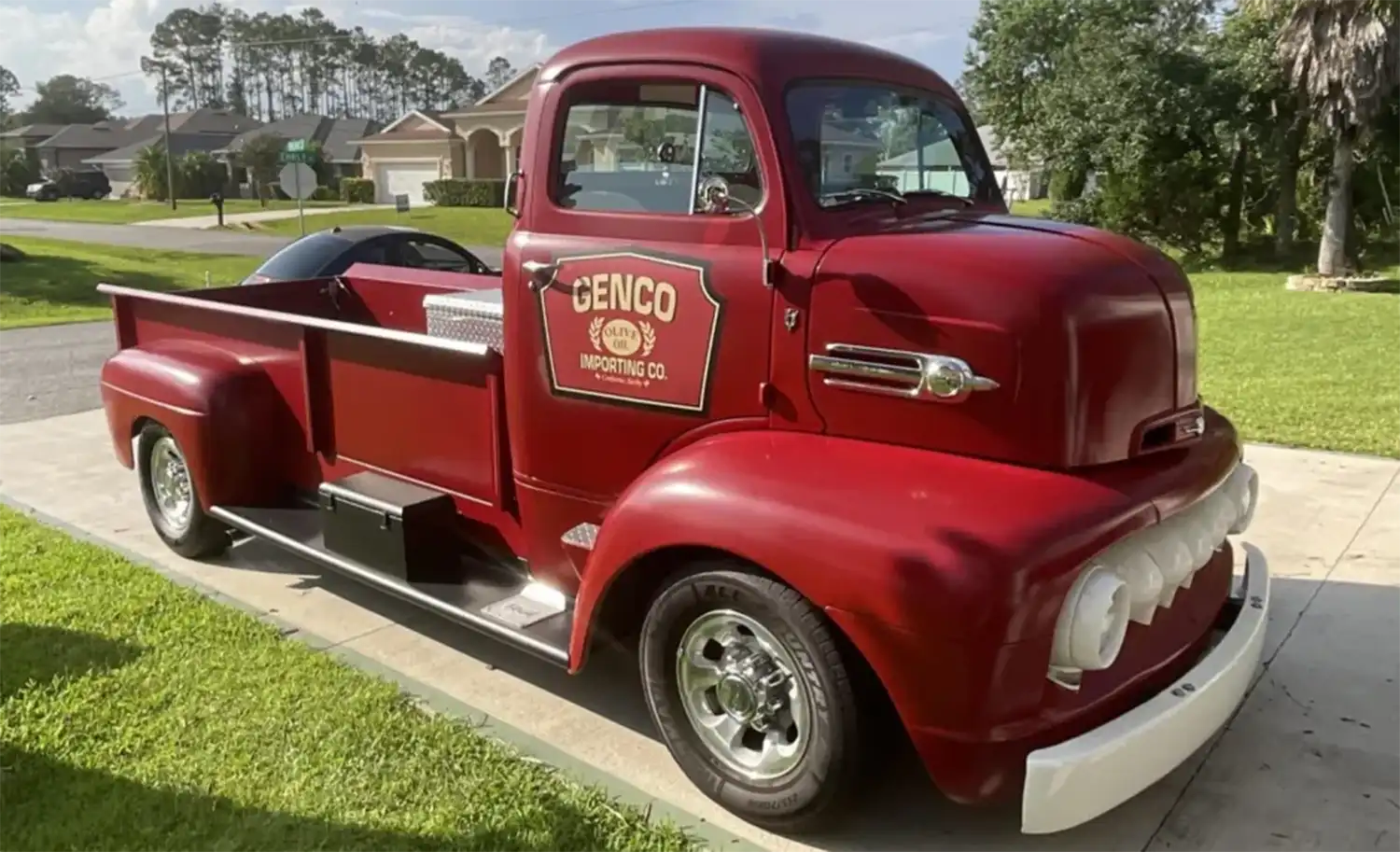 Red Hot Classic: 1948 Ford F-6 COE Custom Pickup Performance