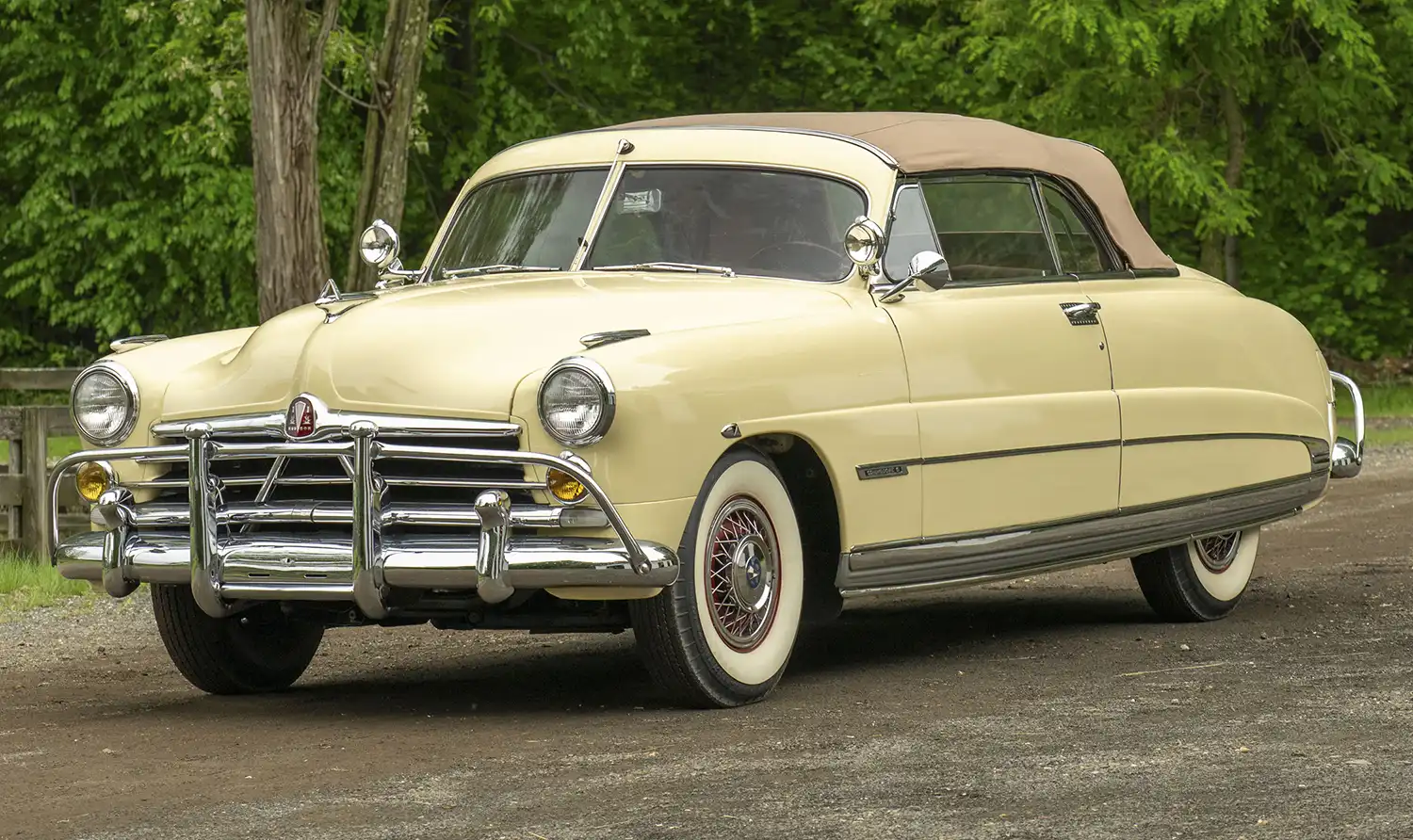Vintage Sophistication: 1950 Hudson Custom Commodore Six Convertible