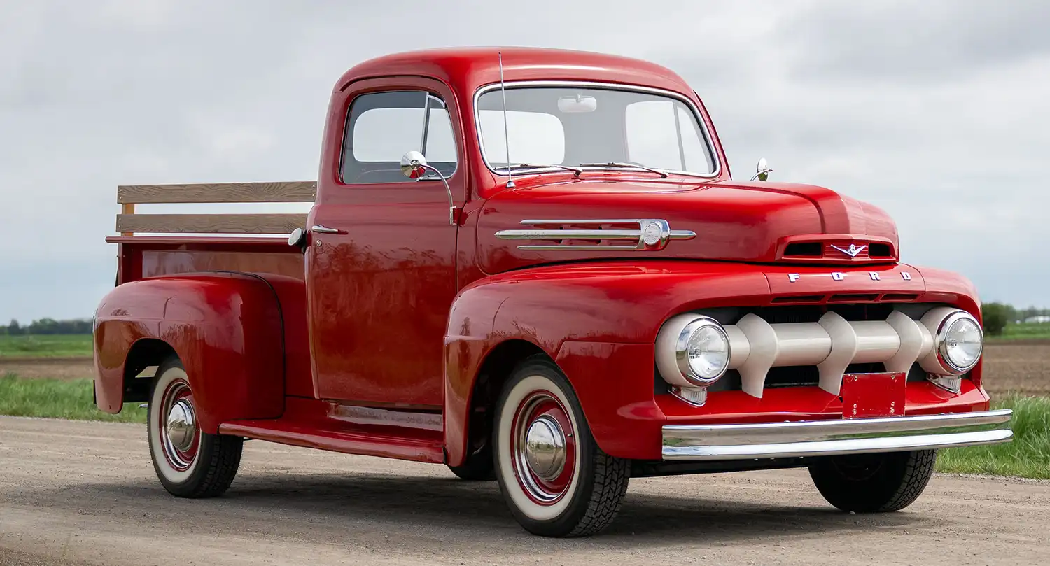 Restored 1952 Ford F-1 Pickup Is Ready to Be Admired
