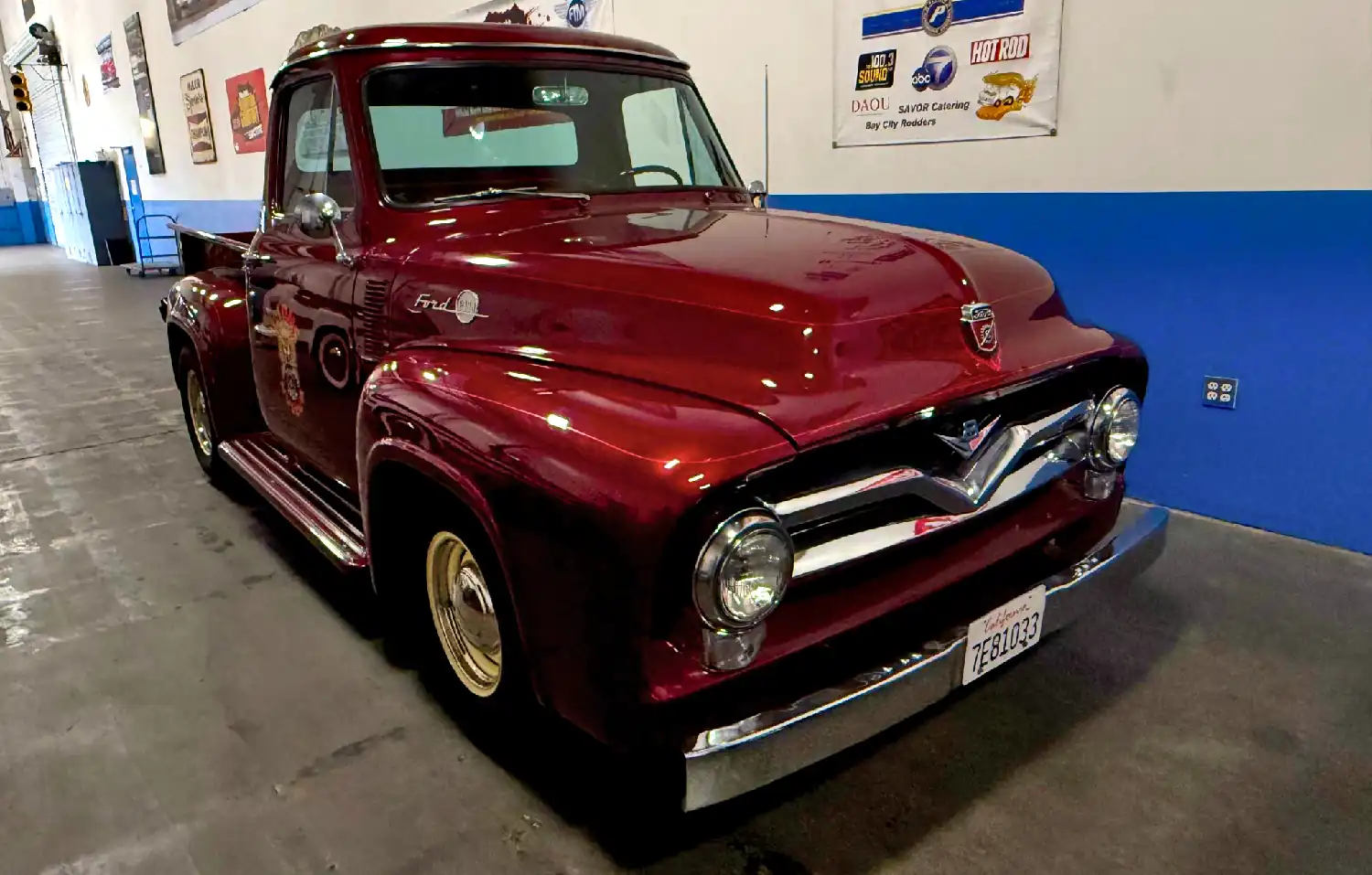 A Restored 1955 Ford F-100 That Brings Back Custom Tradition