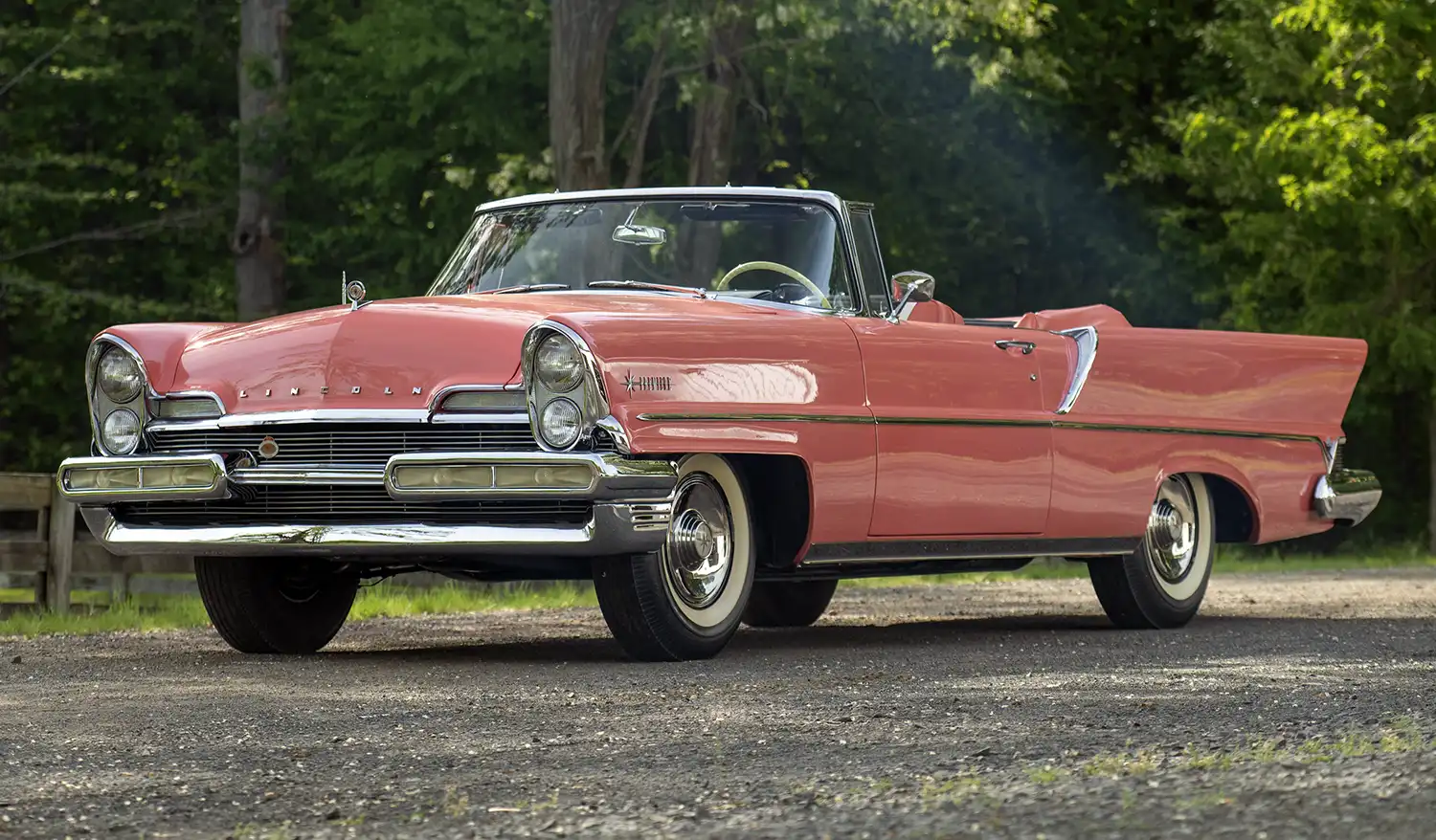 Discover Jet Age Magic in the 1957 Lincoln Premiere Convertible