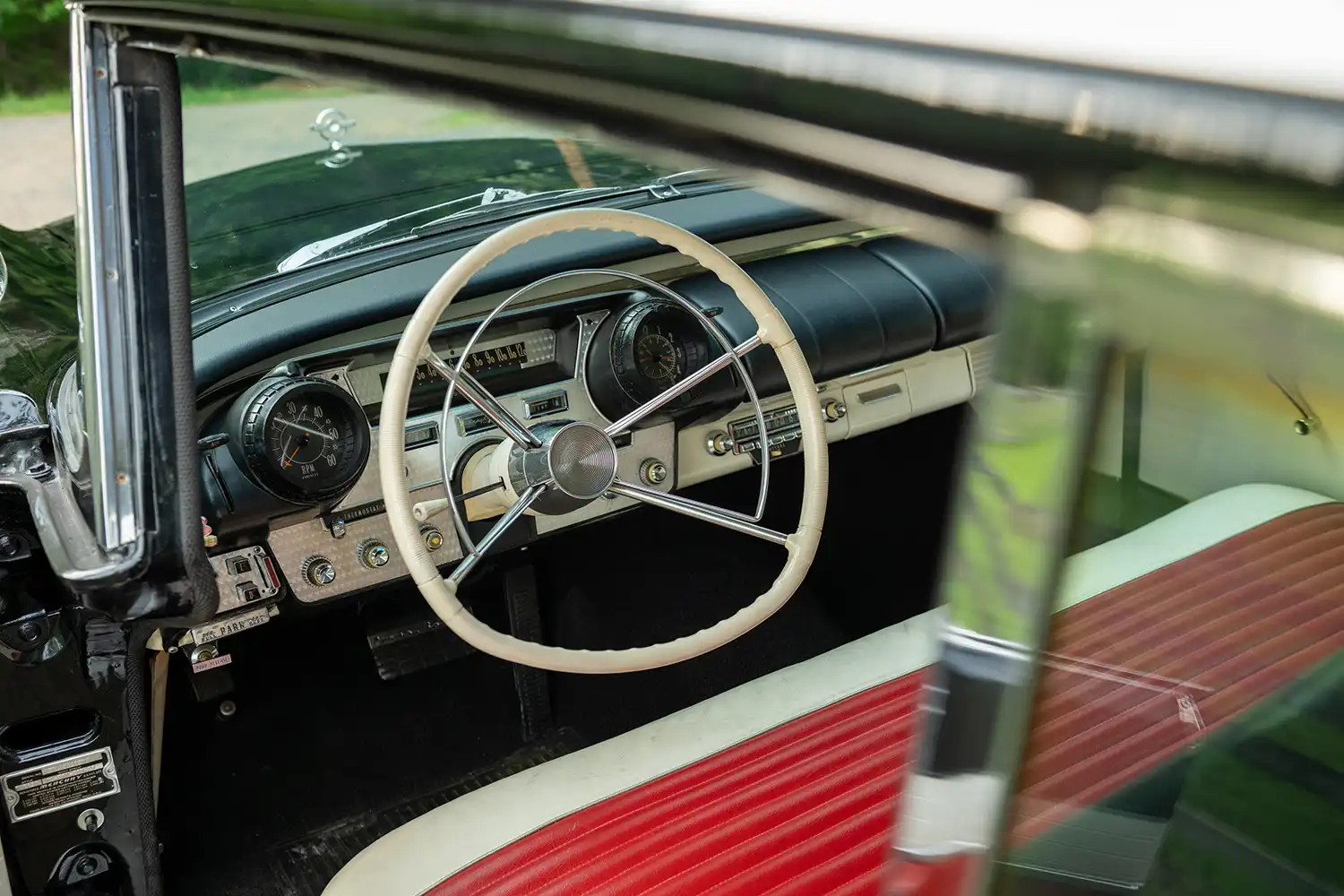 Tuxedo Black 1957 Mercury Turnpike Cruiser Coupe Turns Heads