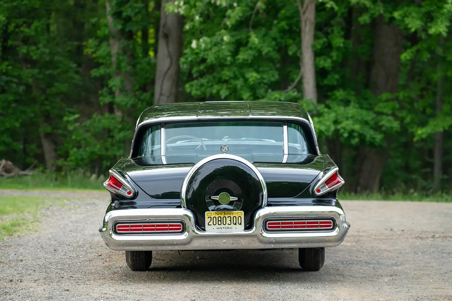Tuxedo Black 1957 Mercury Turnpike Cruiser Coupe Turns Heads