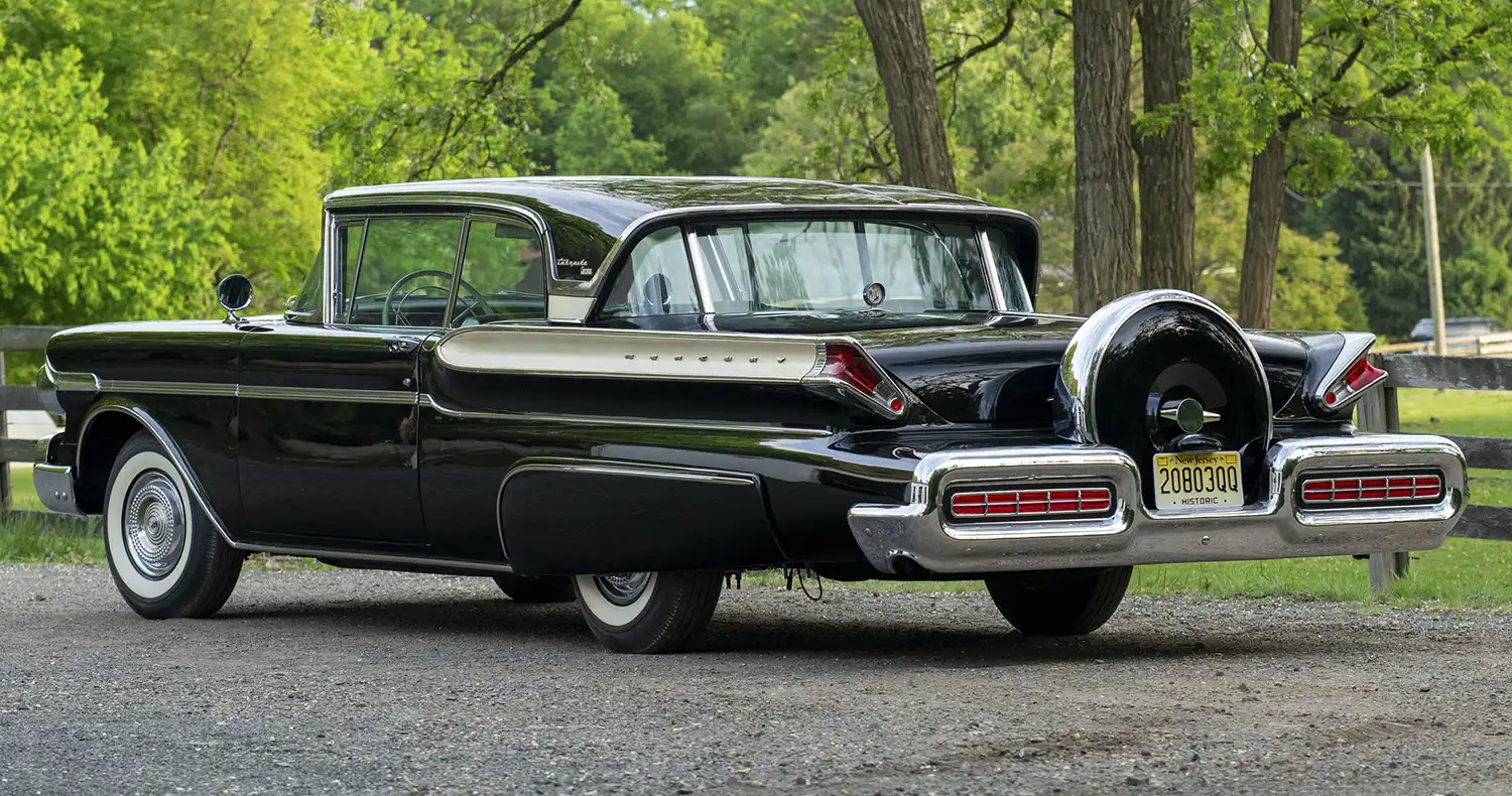 Tuxedo Black 1957 Mercury Turnpike Cruiser Coupe Turns Heads
