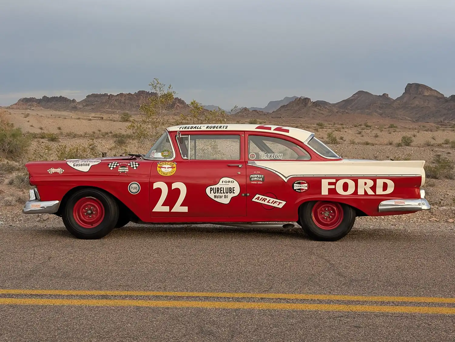 Supercharged 1957 Ford Fairlane Custom NASCAR Tribute