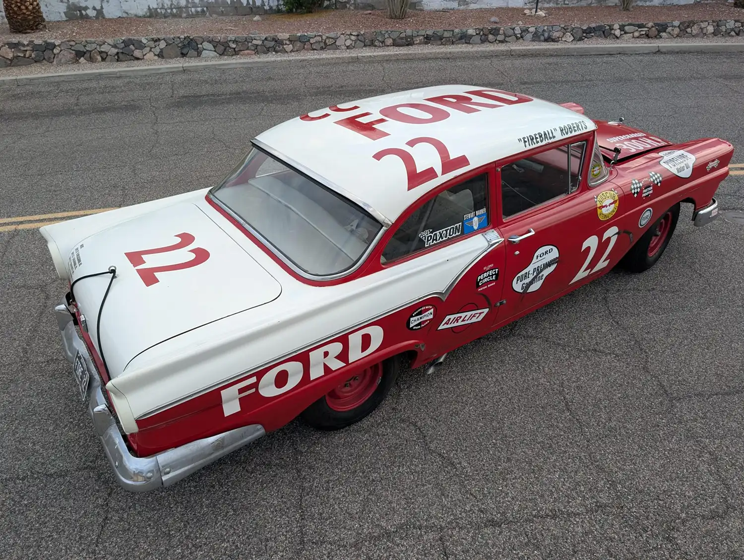 Supercharged 1957 Ford Fairlane Custom NASCAR Tribute
