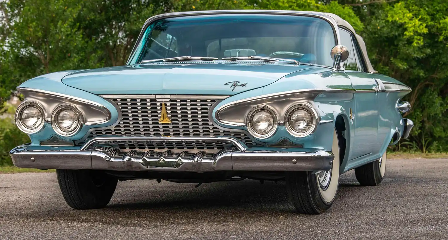 Preserved Legacy: 1961 Plymouth Fury Convertible in Blue