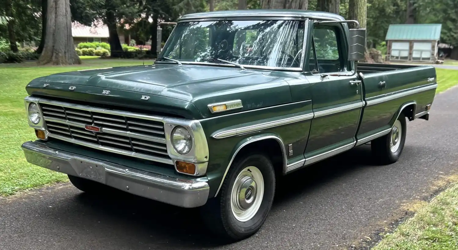 V8 Power Meets Utility in This 1968 Ford F-100 Ranger Pickup