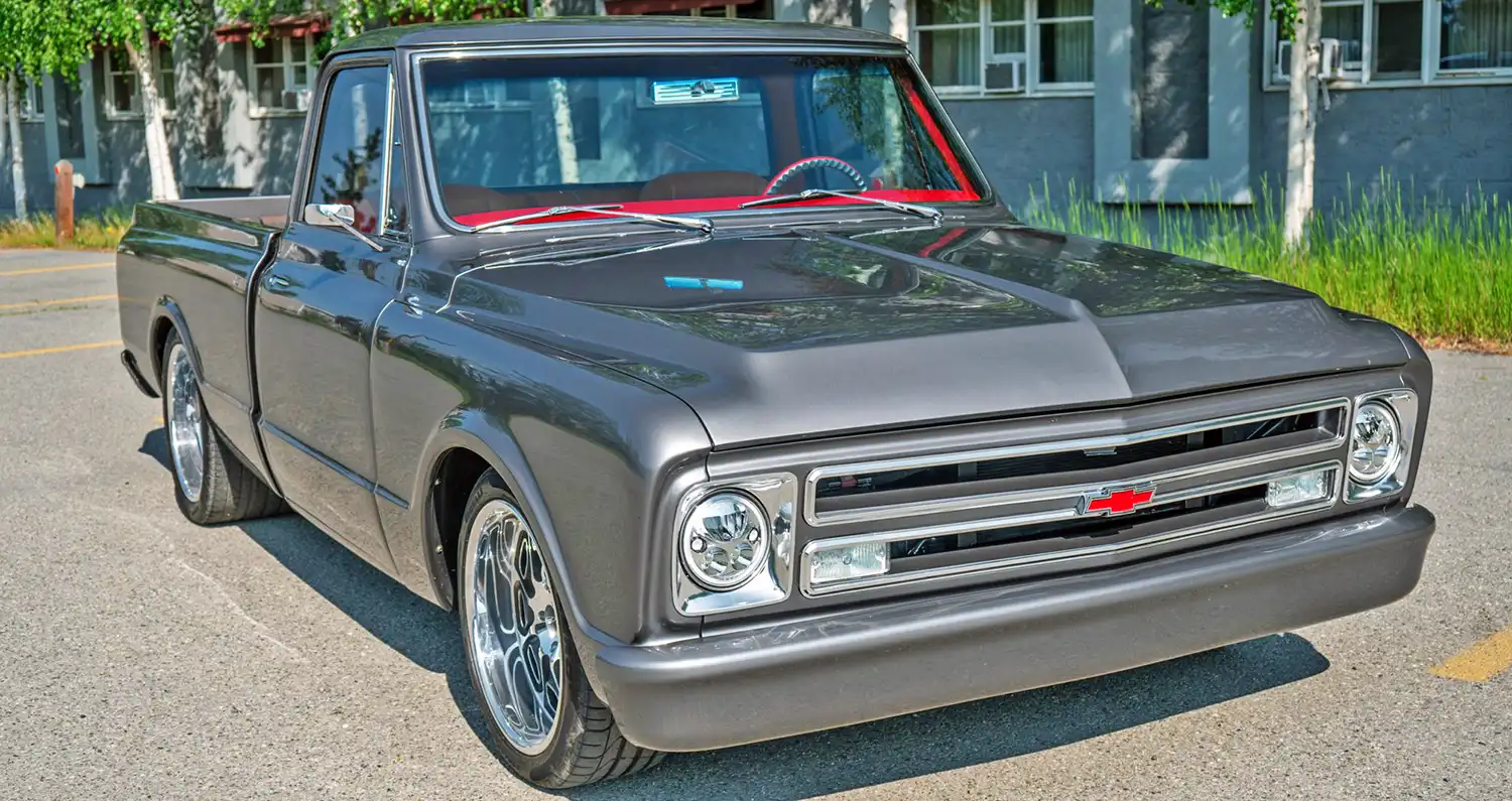 Supercharged and Sculpted: 1972 Chevrolet C10 Pickup
