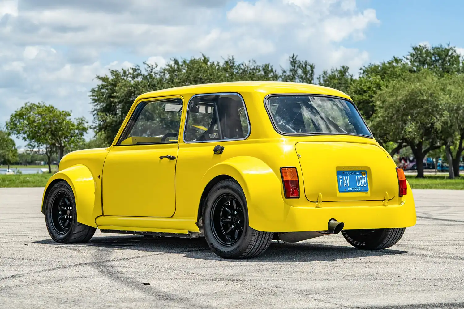Mazda-powered Mini-style race car