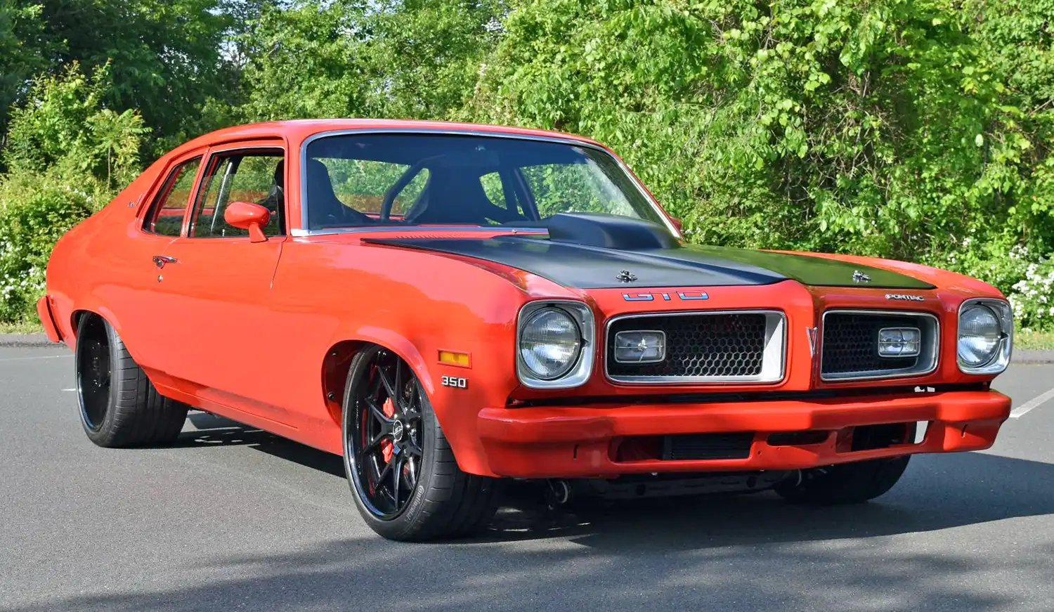 1974 Pontiac GTO Custom Restomod Packs Bold Performance