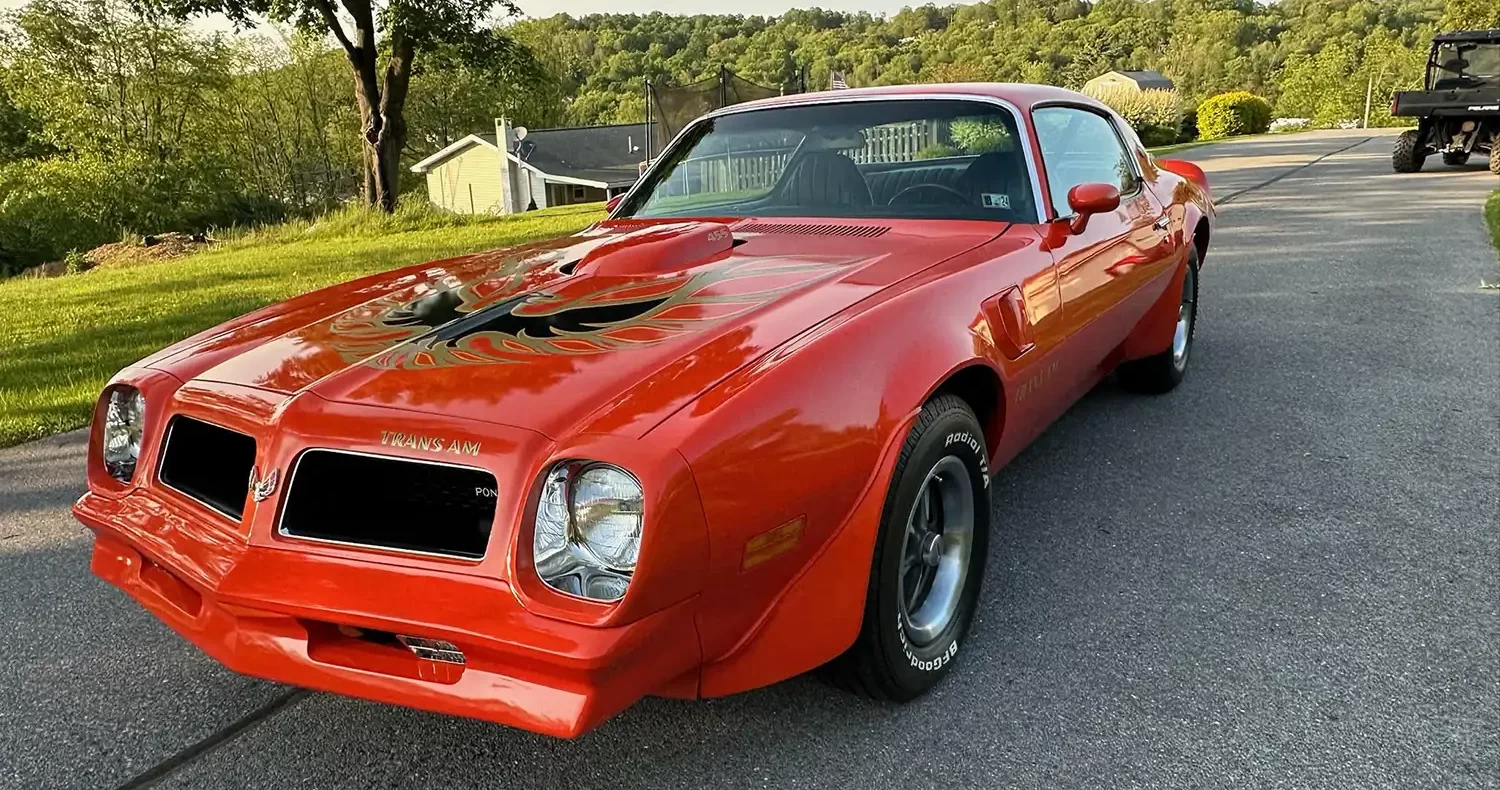 Carousel Red 1976 Pontiac Trans Am 455 Is Pure Nostalgia