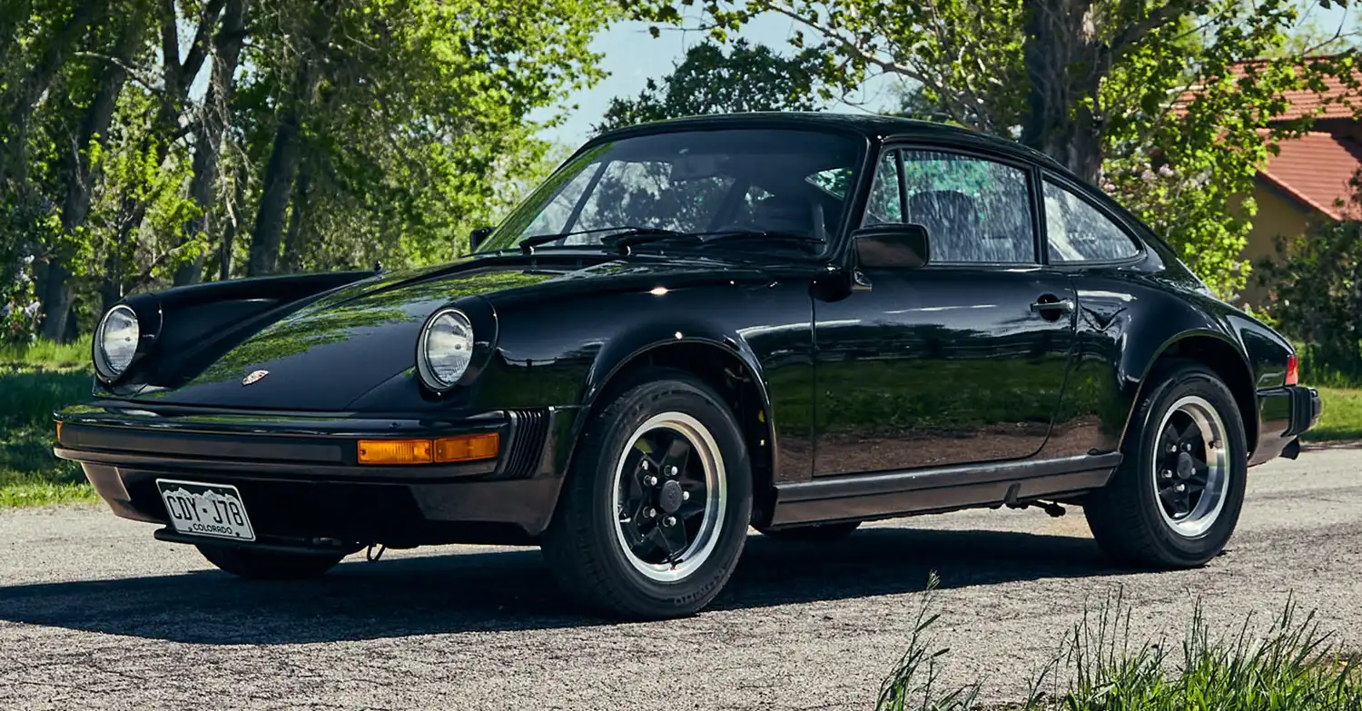 1982 Porsche 911 SC Coupe: Iconic Black-on-Black Collector’s Dream