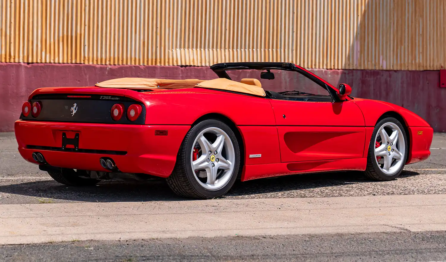 Embrace Open-Air Driving with the 1996 Ferrari F355 Spider