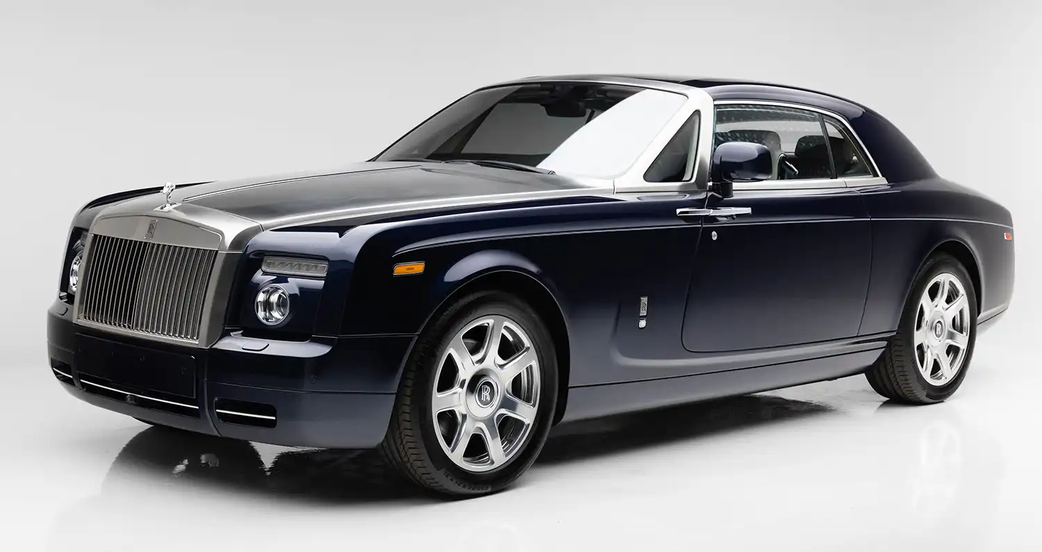 2010 Rolls-Royce Phantom Coupé Shines in Midnight Sapphire Elegance