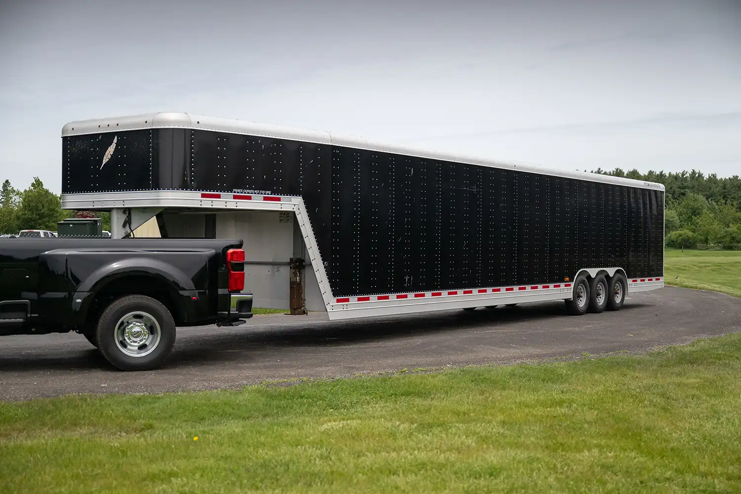 This 2016 Featherlite 48′ Trailer Means Business on the Road