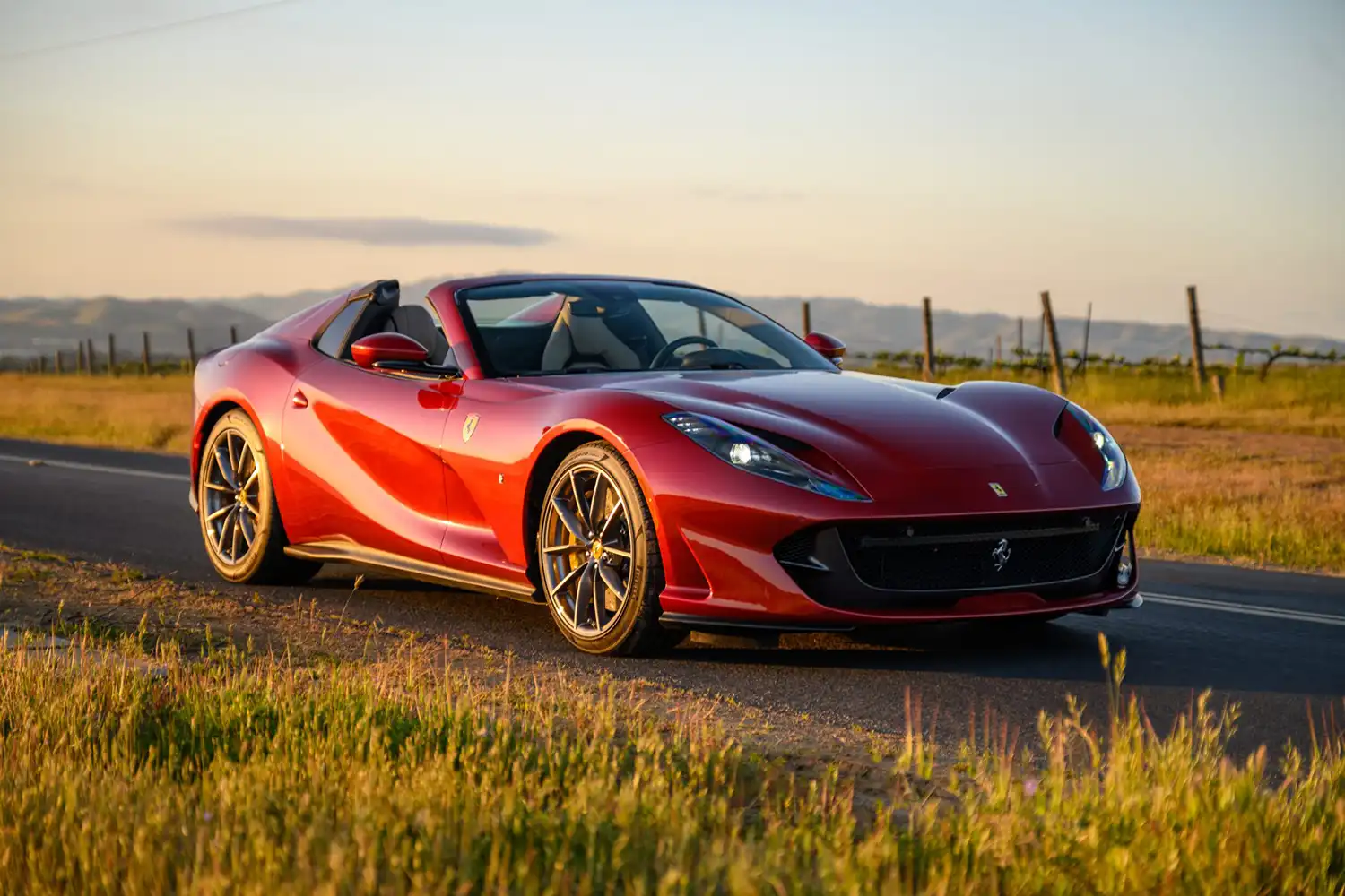 Open-Top Drama: The V12-Powered 2022 Ferrari 812 GTS