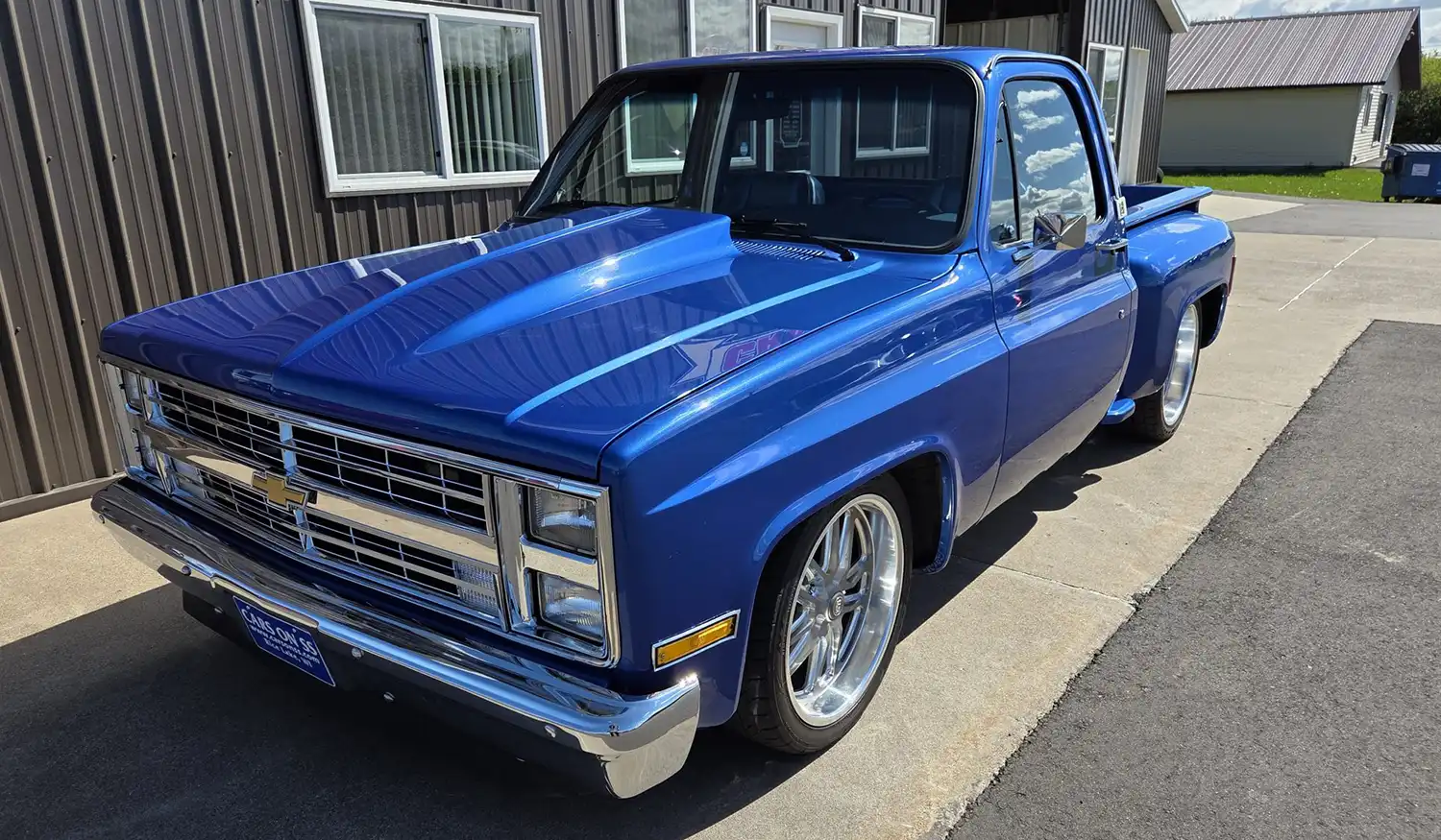 Admiral Blue Dreams: The 1987 Chevrolet R10 Stepside Reimagined