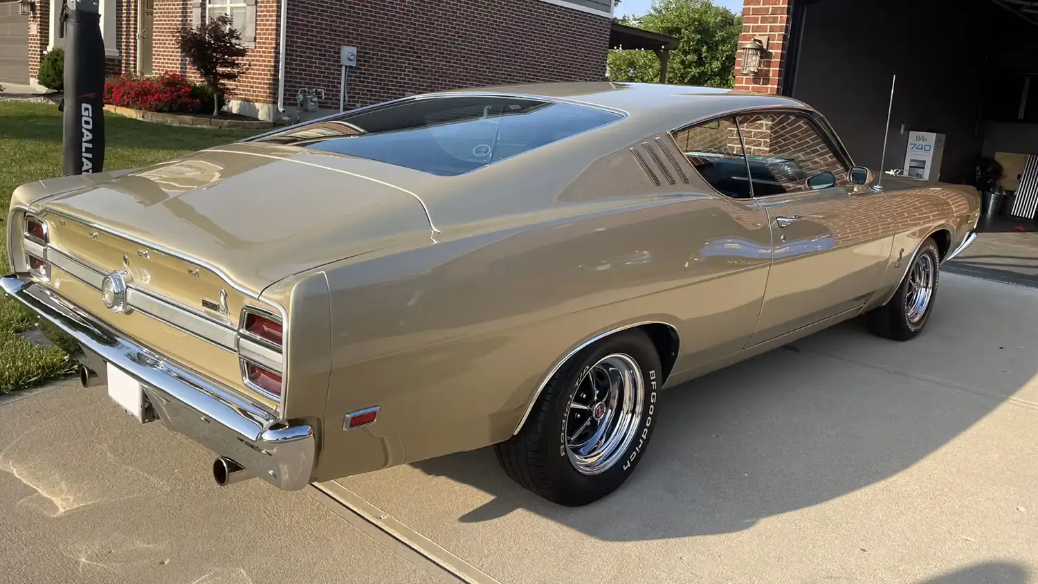 When Gold Turns Dangerous: 1969 Ford Torino Cobra Fastback