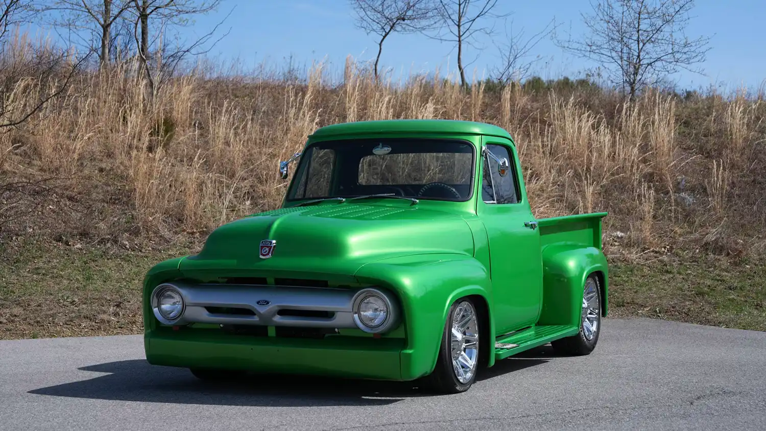 This 1953 Ford F100 Pickup Turns Heads and Corners This 1953 Ford F100 Pickup Turns Heads and Corners