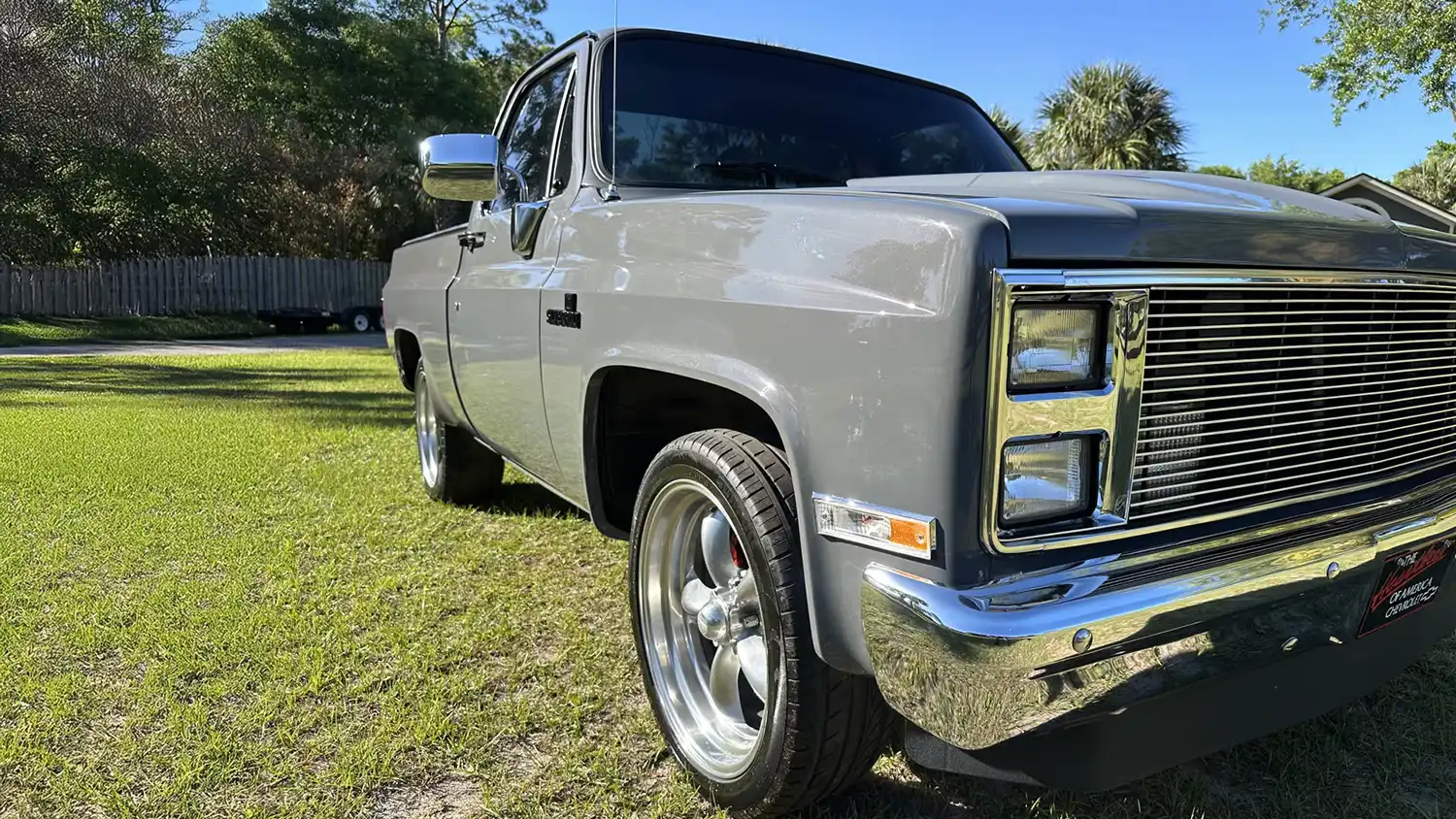 A Gray Beast With Red Soul: 1986 Chevrolet C10 Pickup