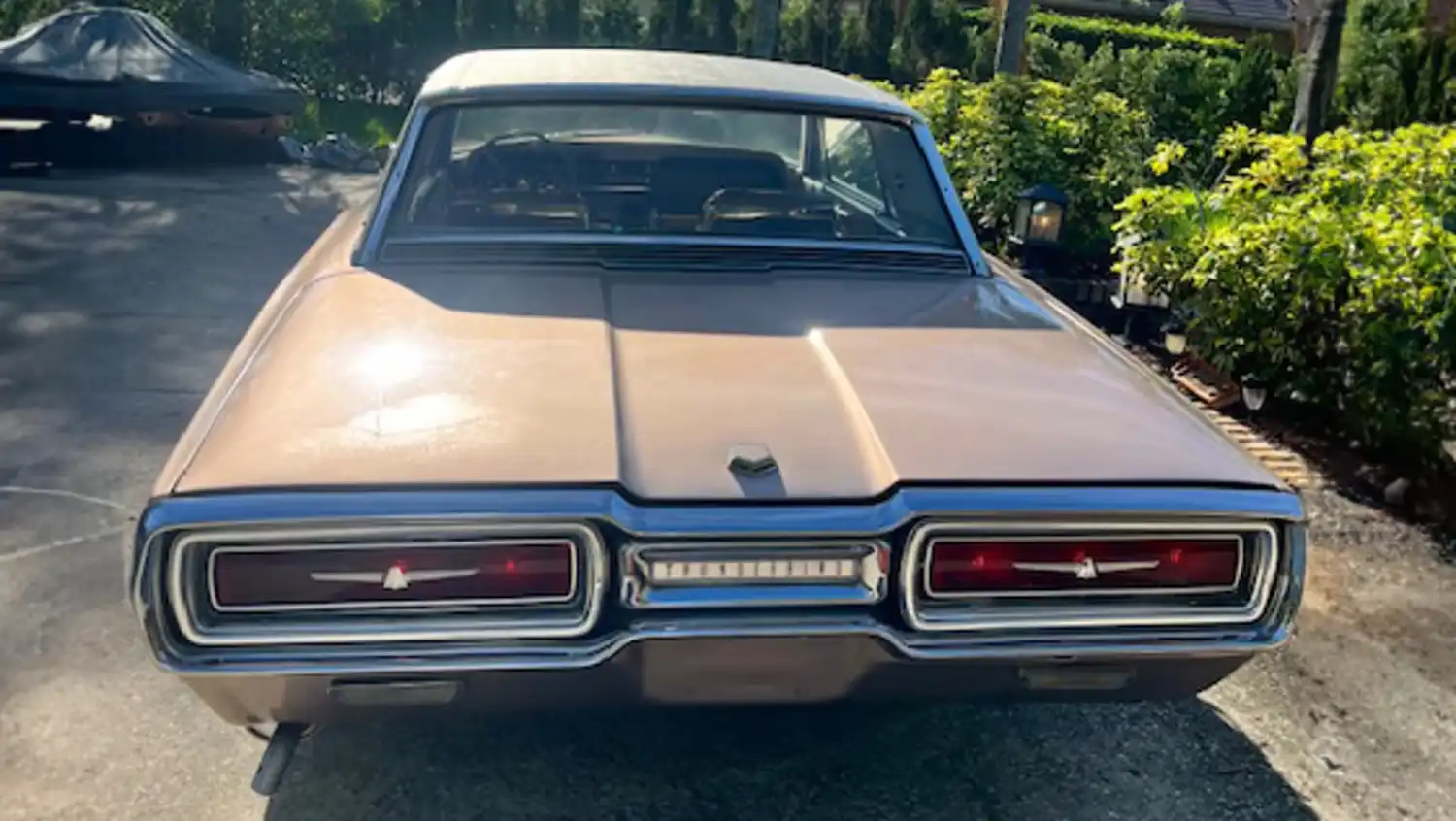 Classic 1964 Ford Thunderbird Hardtop with Timeless Gold Styling