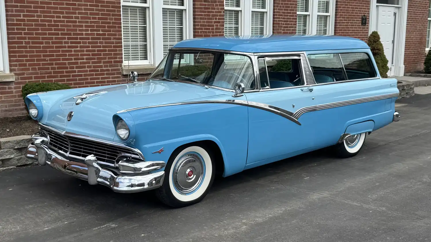 The 1956 Ford Parklane Wagon Is a Rare Flash of Fun