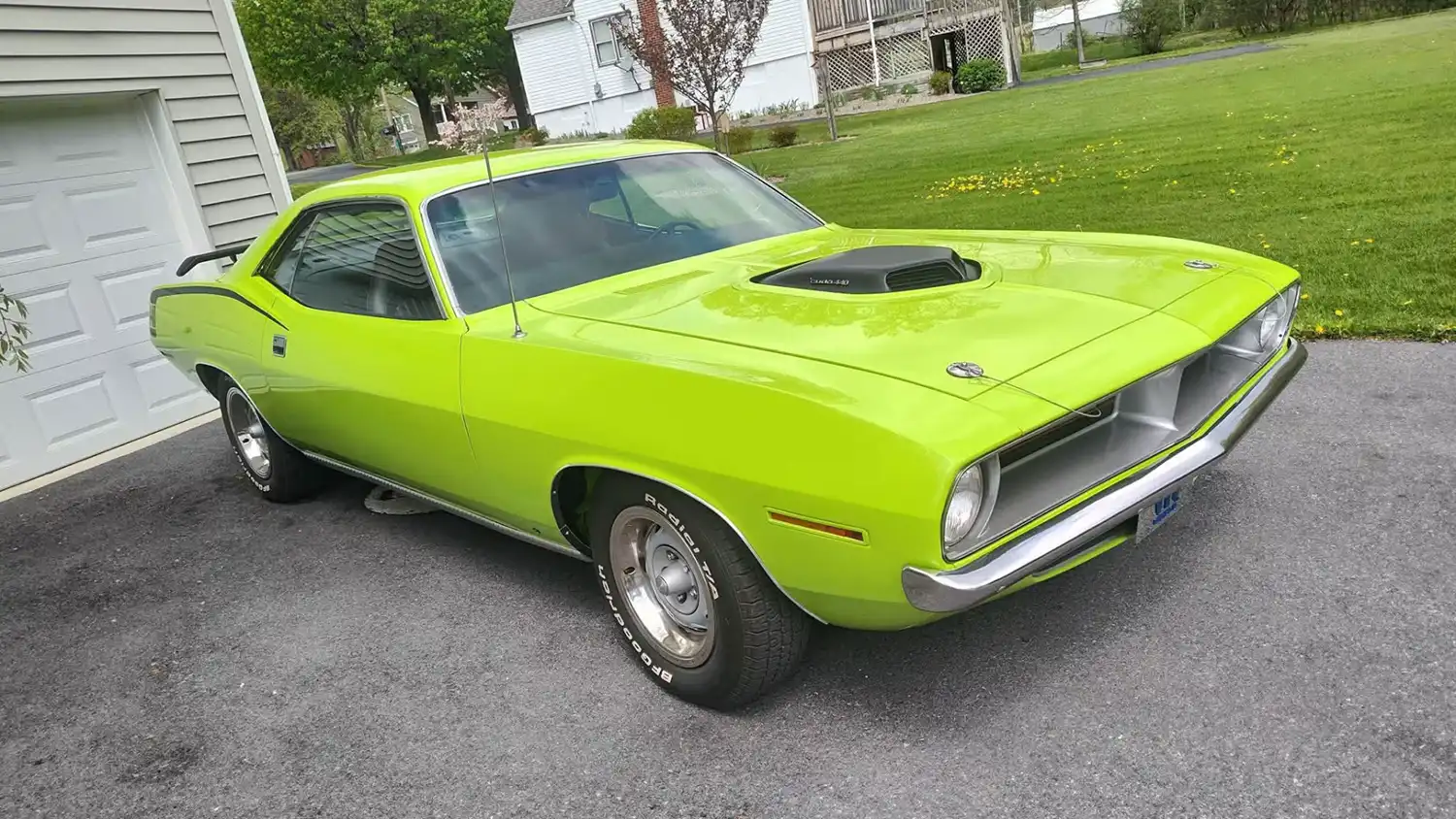 Warning: This 1973 Plymouth Cuda May Cause Whiplash