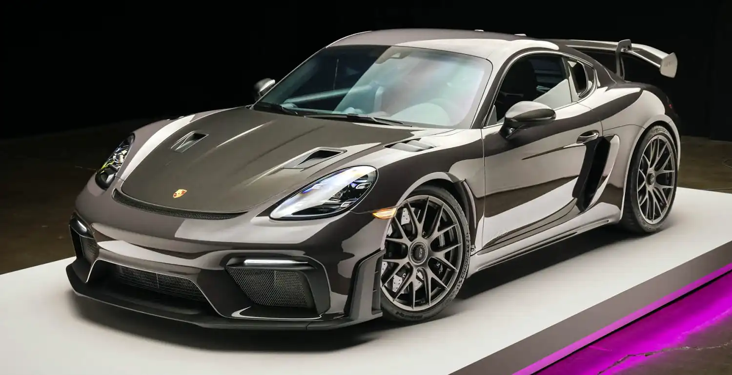 Grey Black Beast: The 2023 Porsche 718 Cayman GT4 RS Story