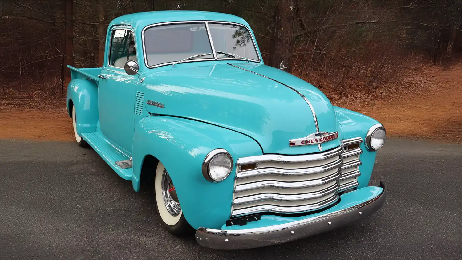 Teal and Timeless: A 1952 Chevy 3100 With Power and Poise