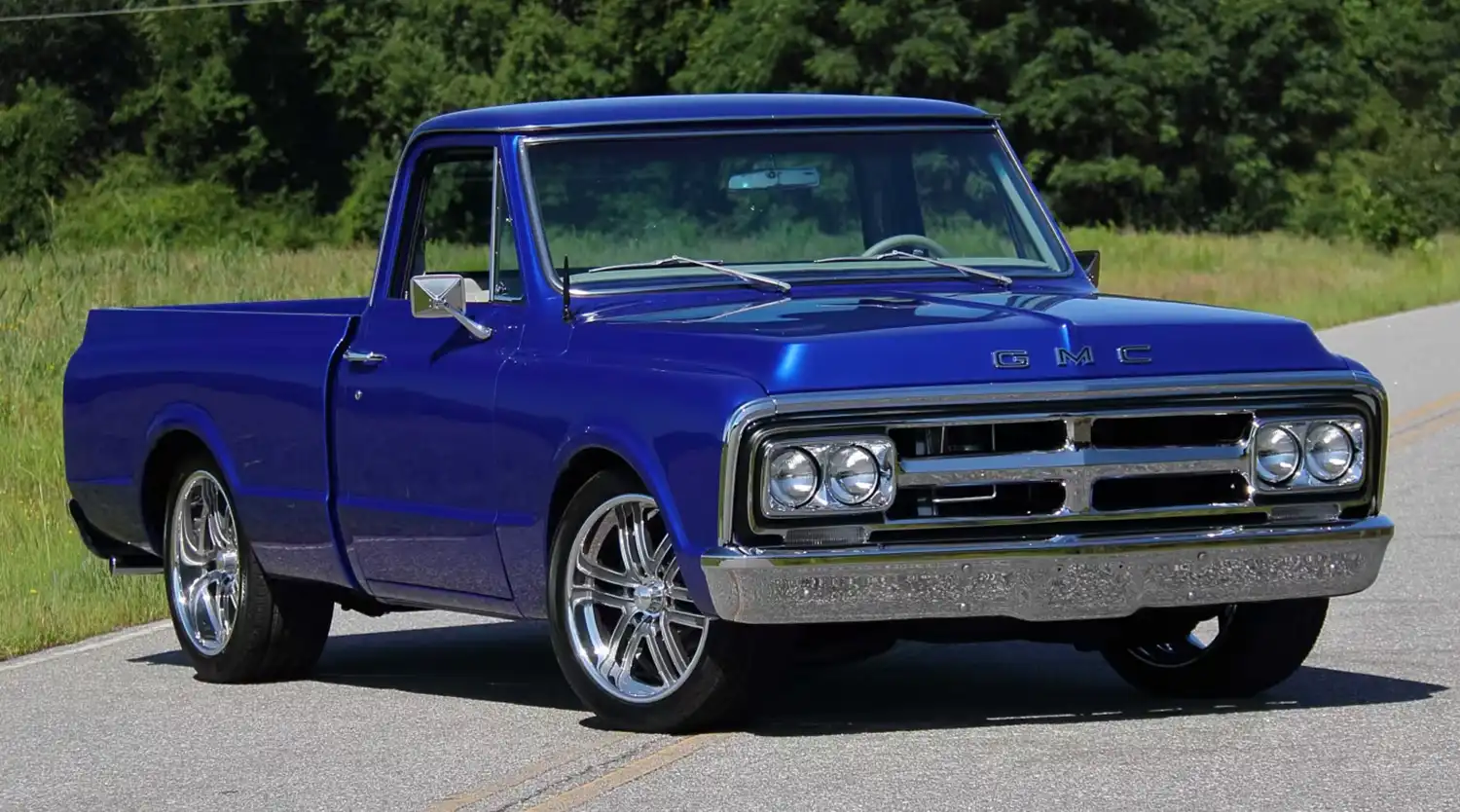 This 1969 GMC 1500 Custom Pickup Means Business