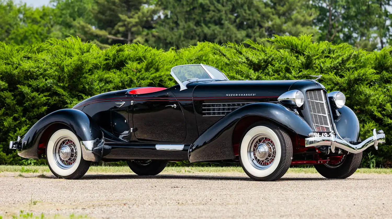 1935 Auburn 851SC Boattail Speedster Returns in Style