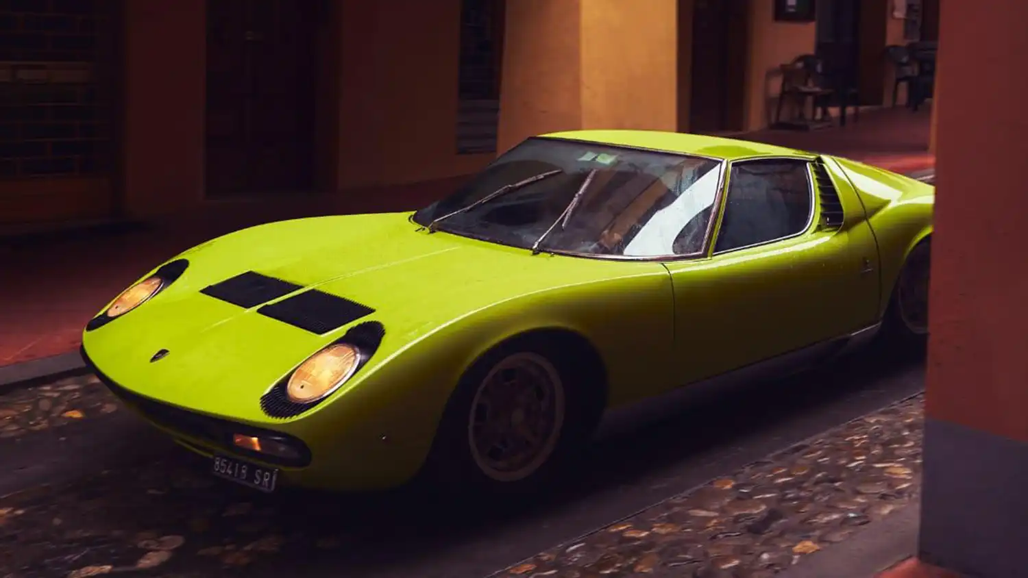 Verde Scandal Lamborghini color