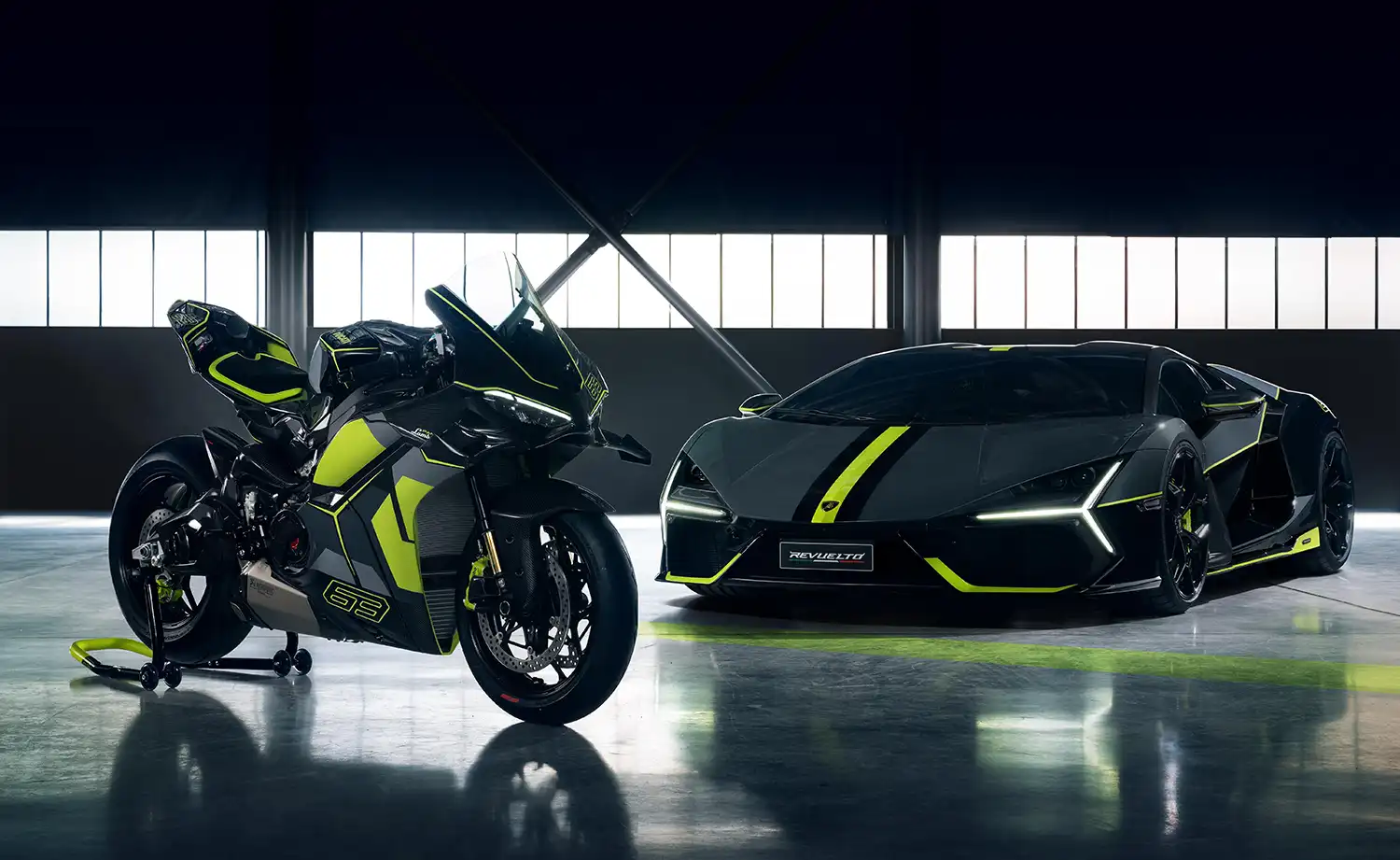 Verde Scandal Lamborghini color