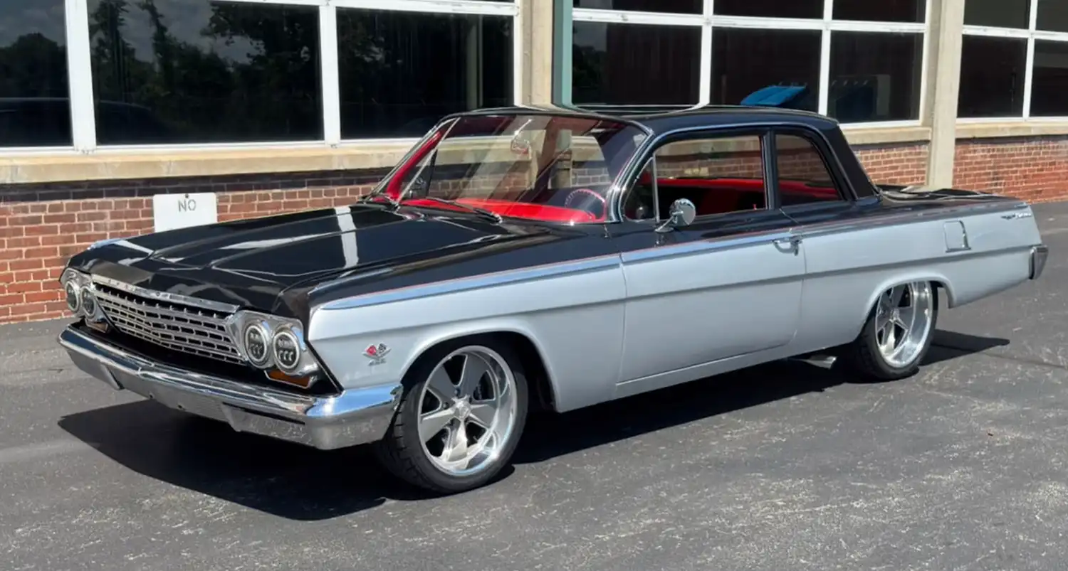Sharp and Silver: 1962 Chevrolet Bel Air With Swagger